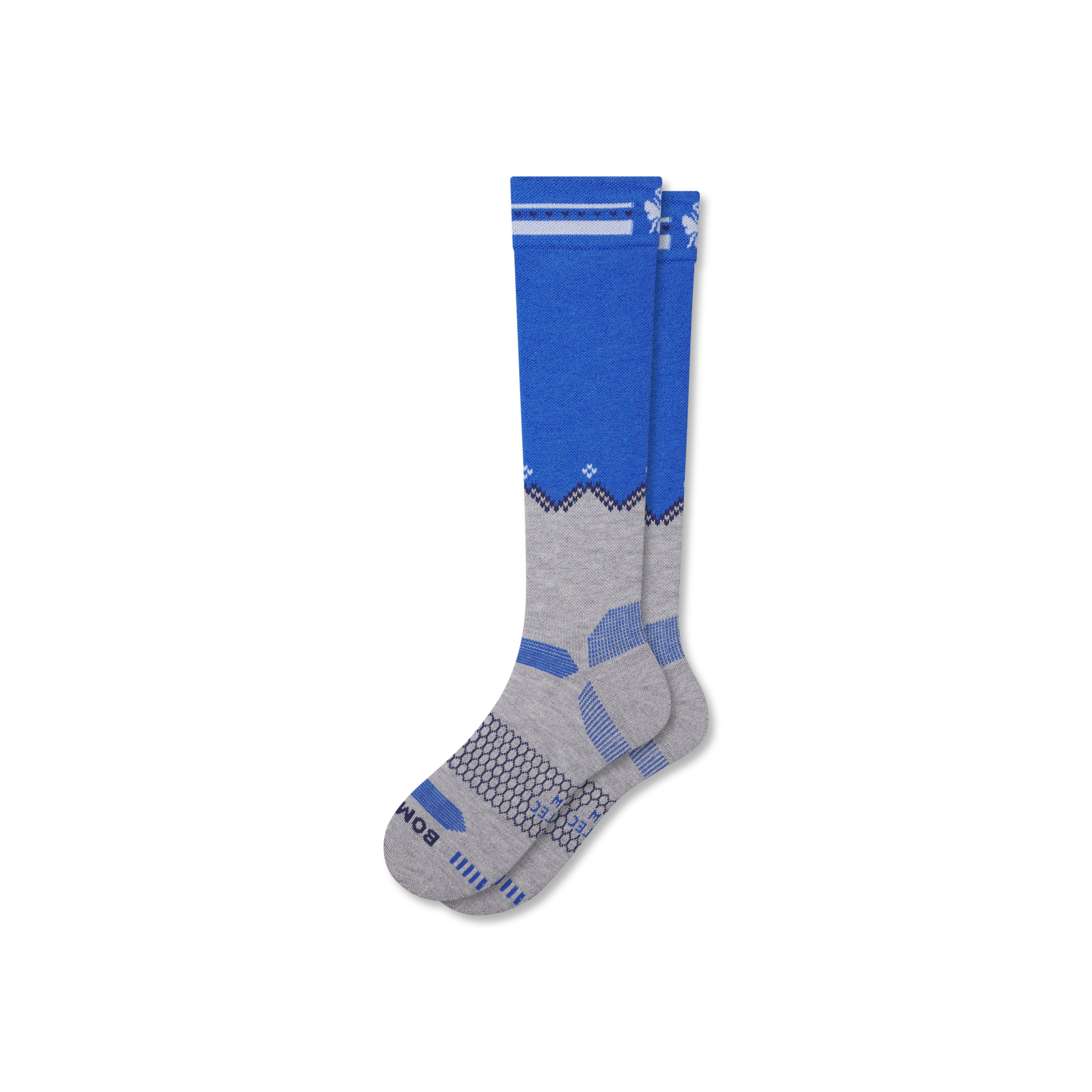 Men's Full-Cushion Merino Wool Blend Ski & Snowboard Socks