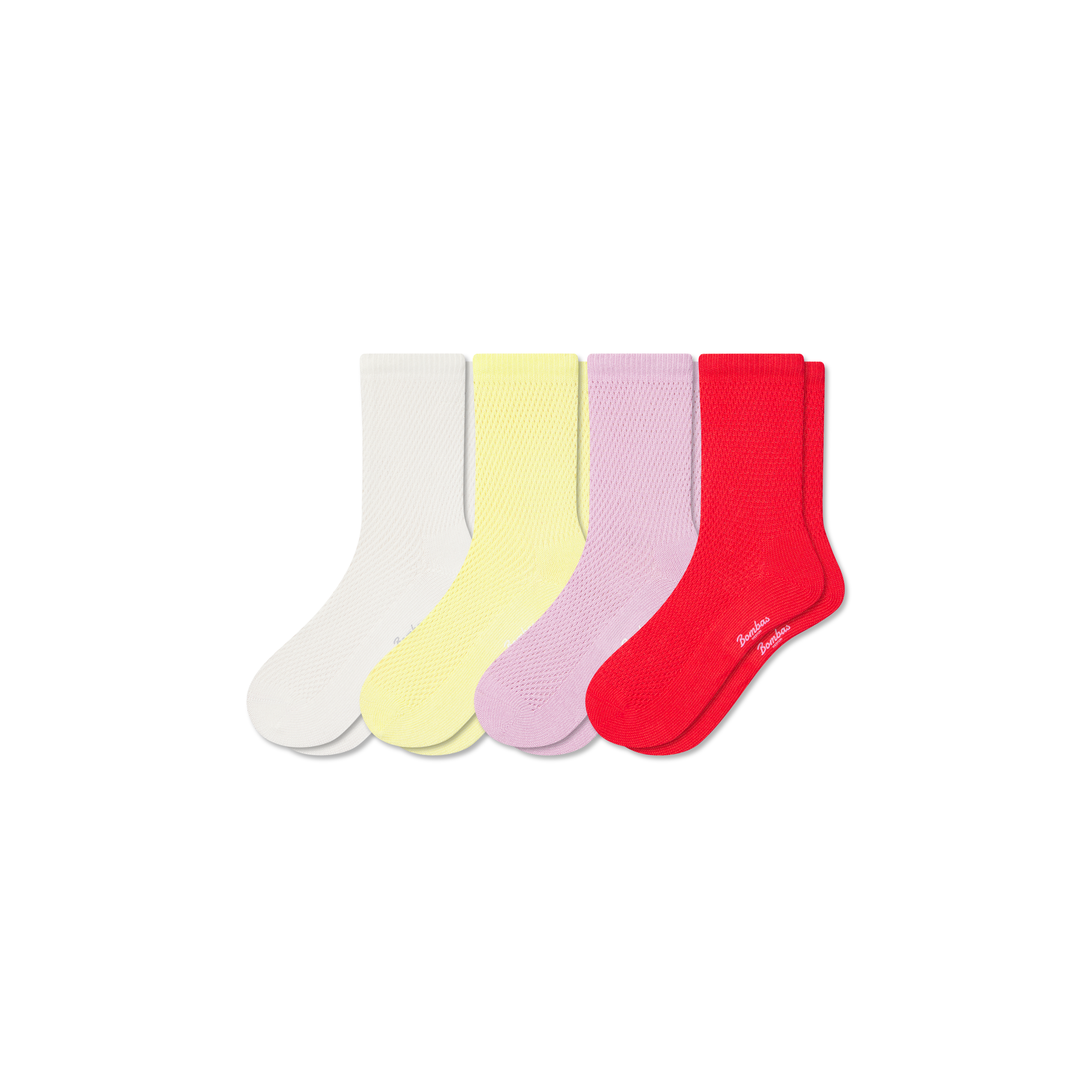 Bombas Open Knit Half Calf Sock 4-pack