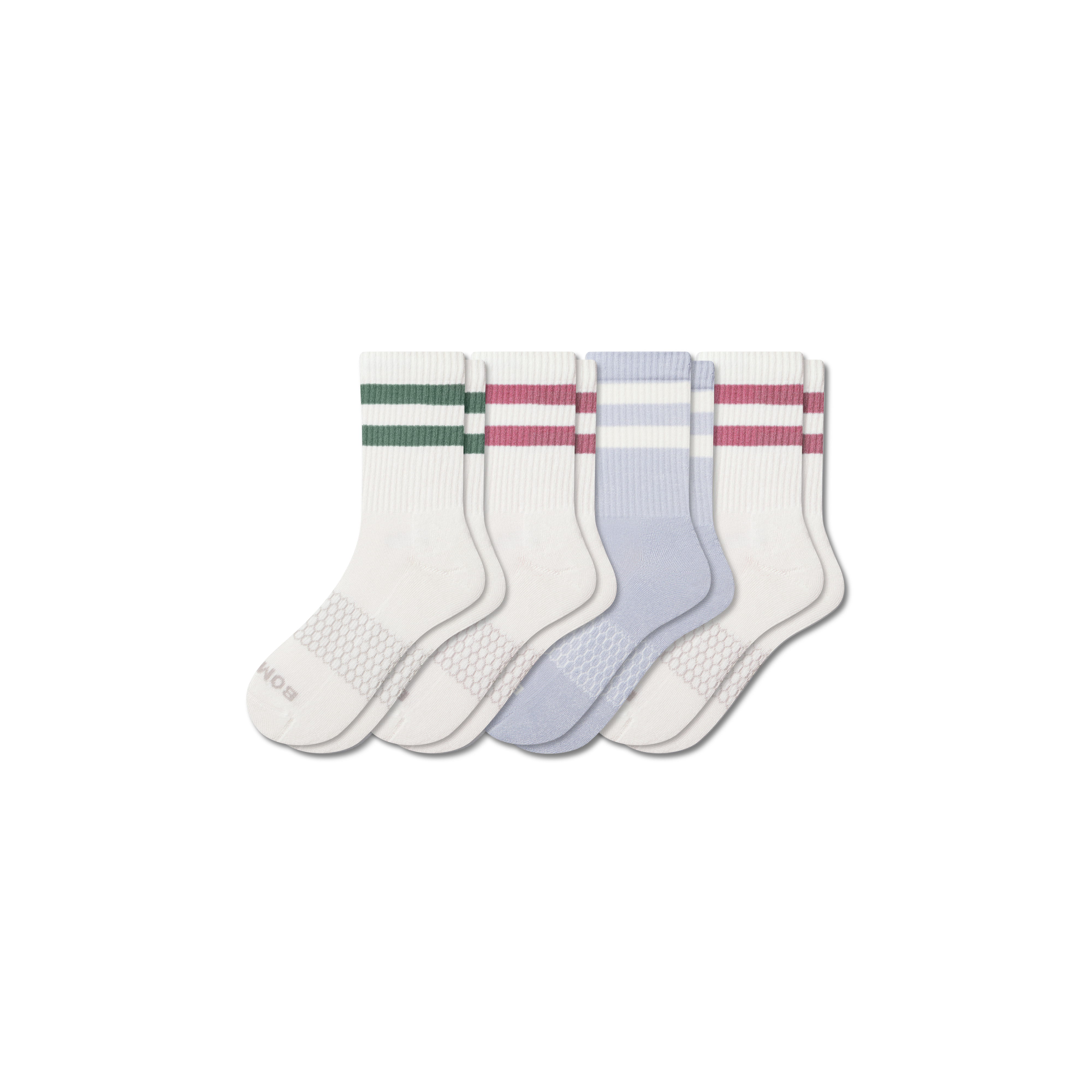 Bombas Vintage Stripes Half Calf Sock 4-pack