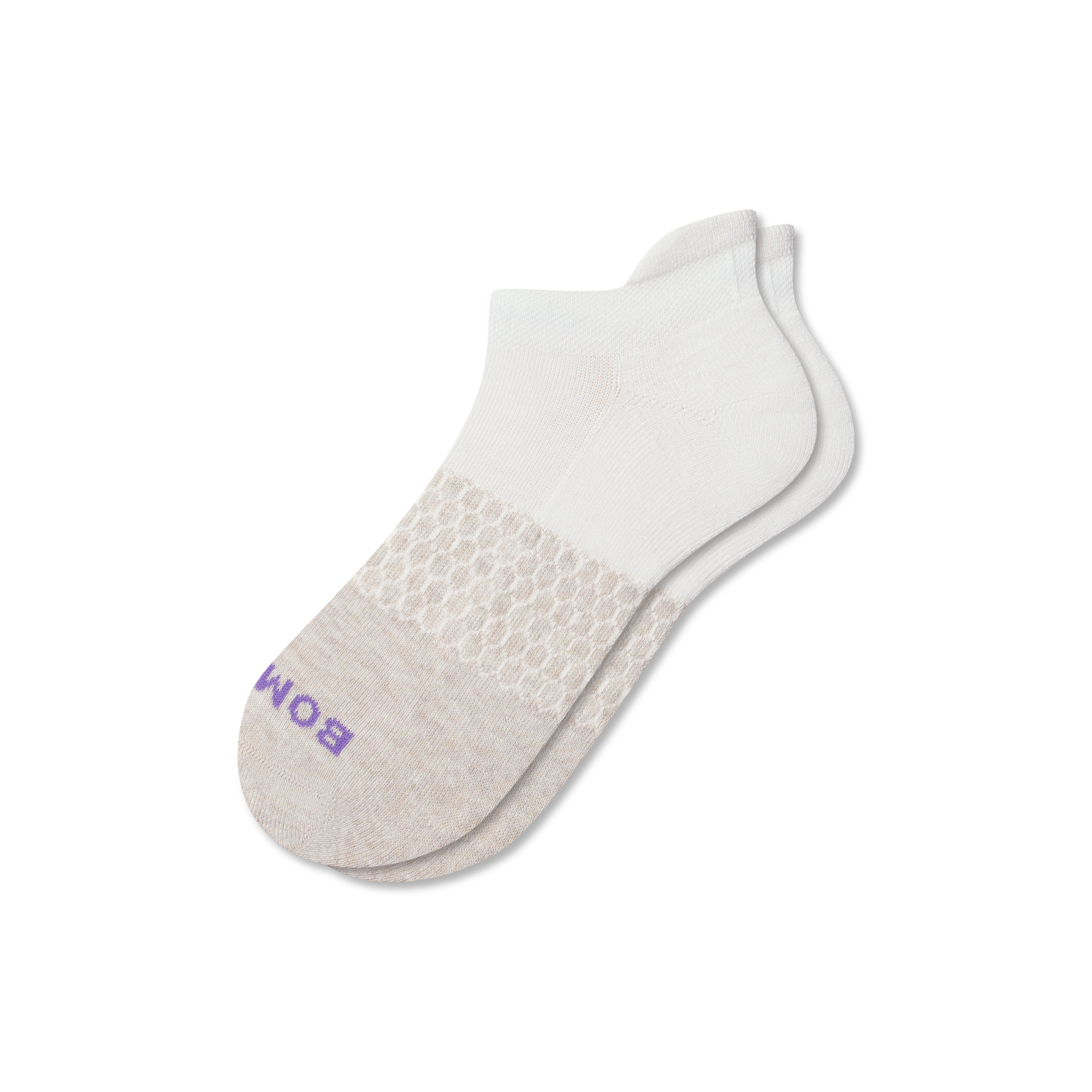 Bombas Marl Ankle Socks In Brown