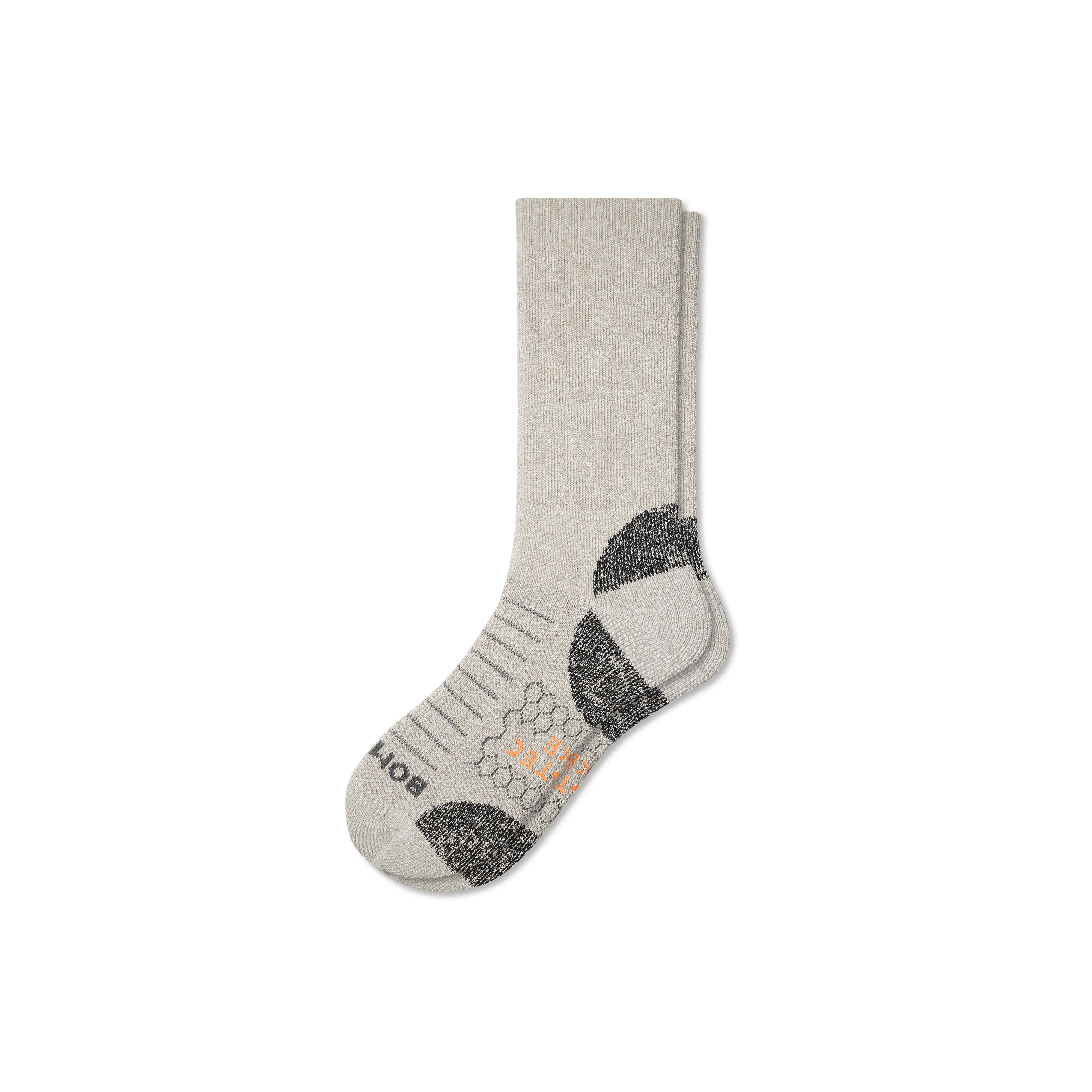 Bombas Hiking Performance Calf Socks In Oatmeal