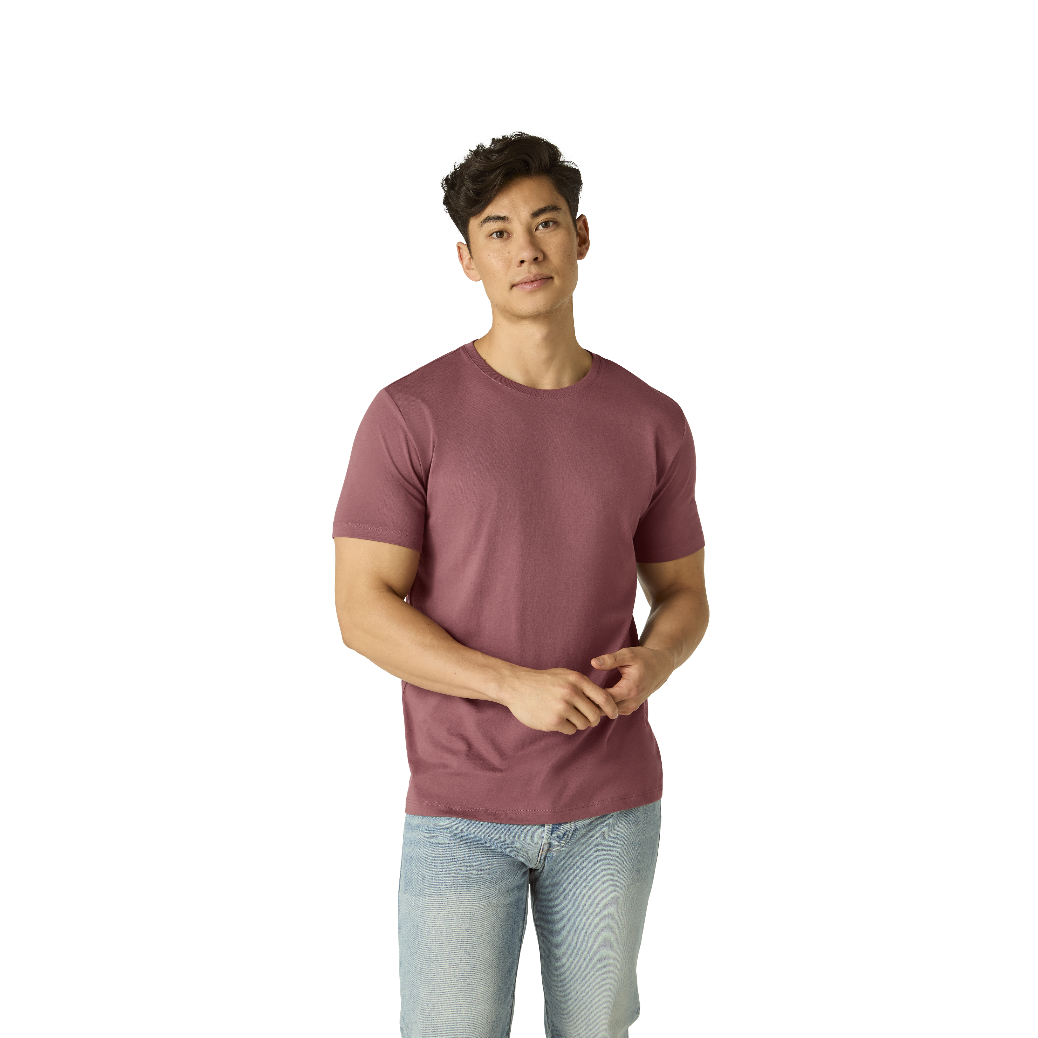 bombas Men's Pima Cotton Slim Crew Neck T-Shirt