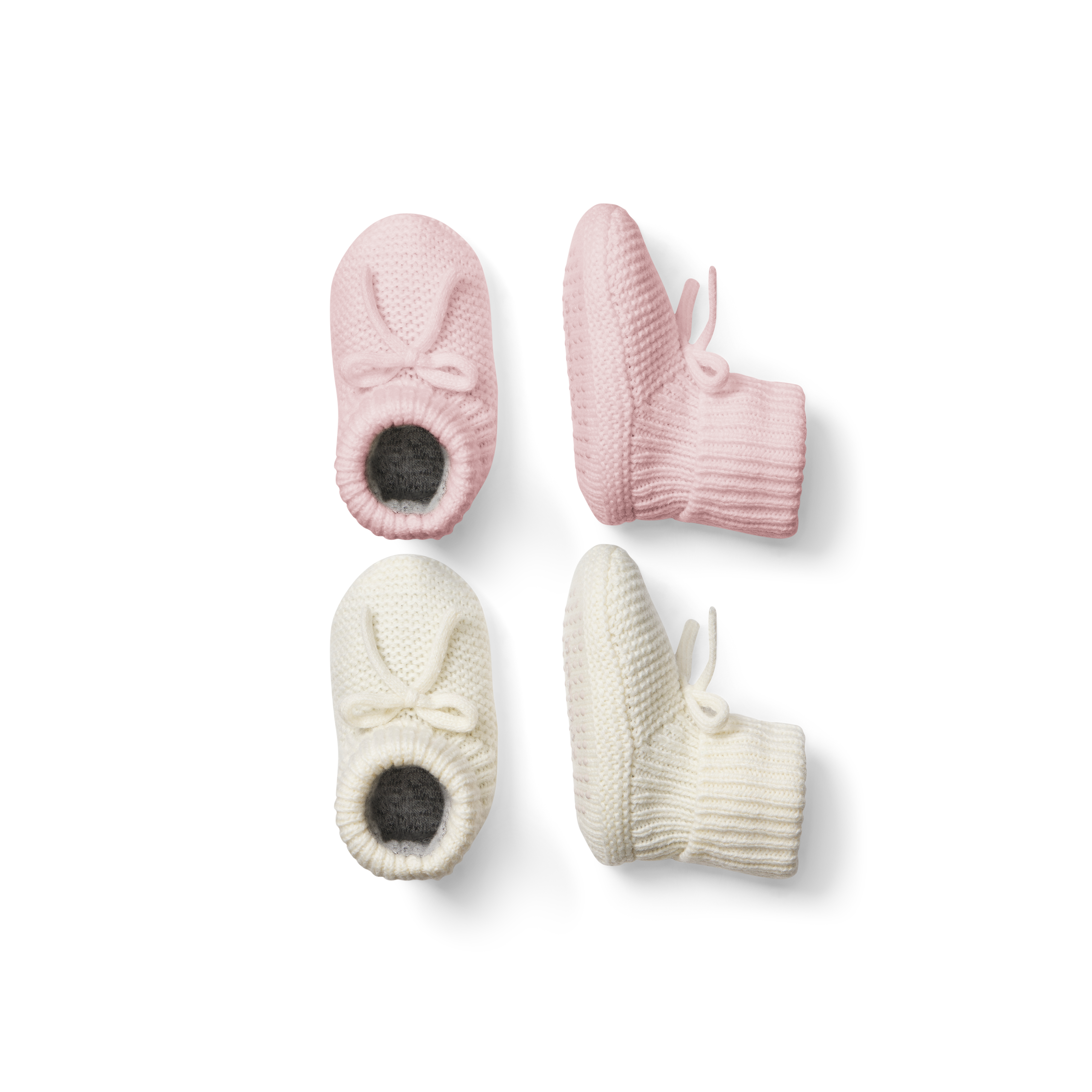 Baby Bow Gripper Slipper 2-Pack