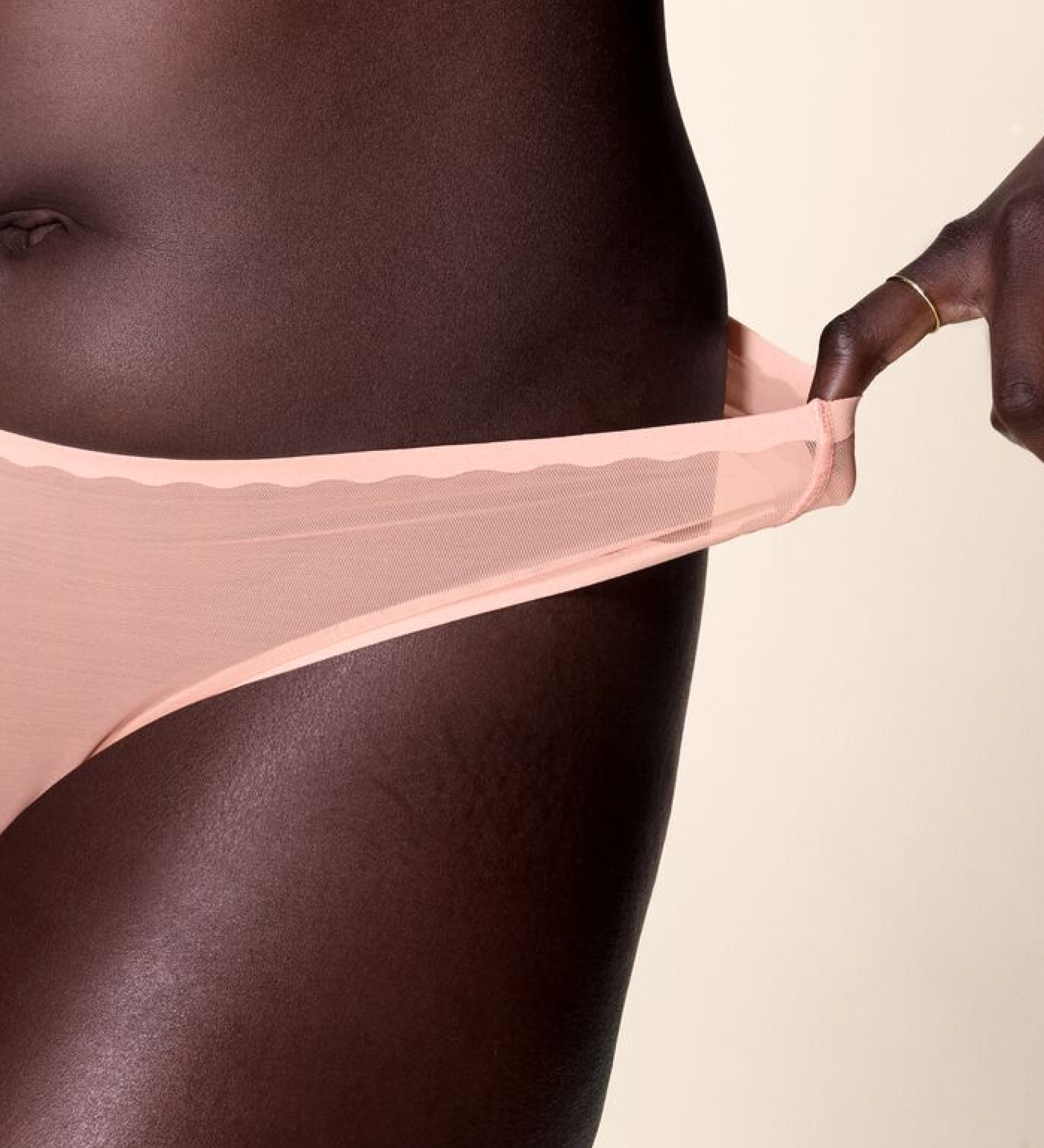 Women’s Soft Mesh Thong - Trio KVP 02