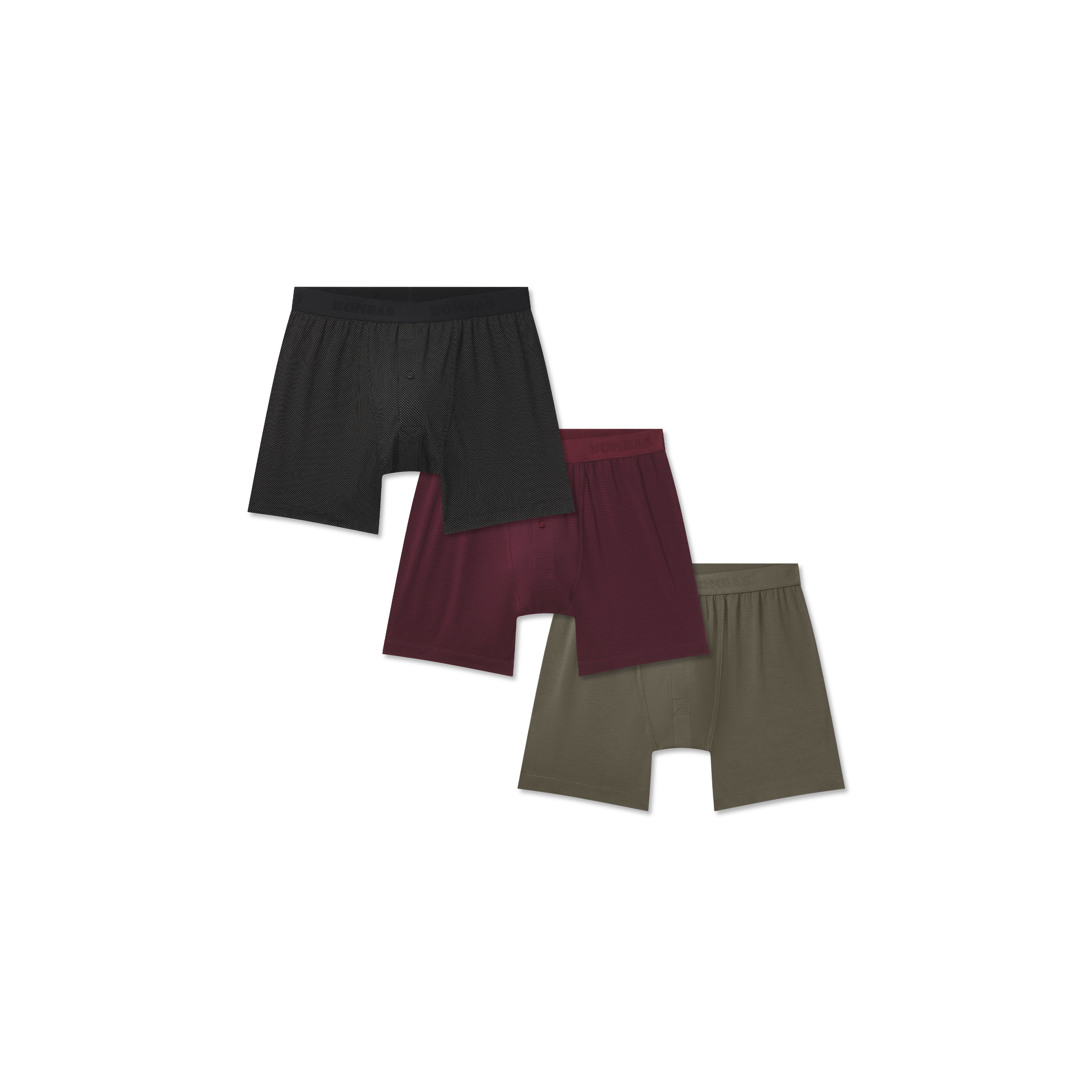 Men's Cotton Modal Blend Boxer 3-Pack