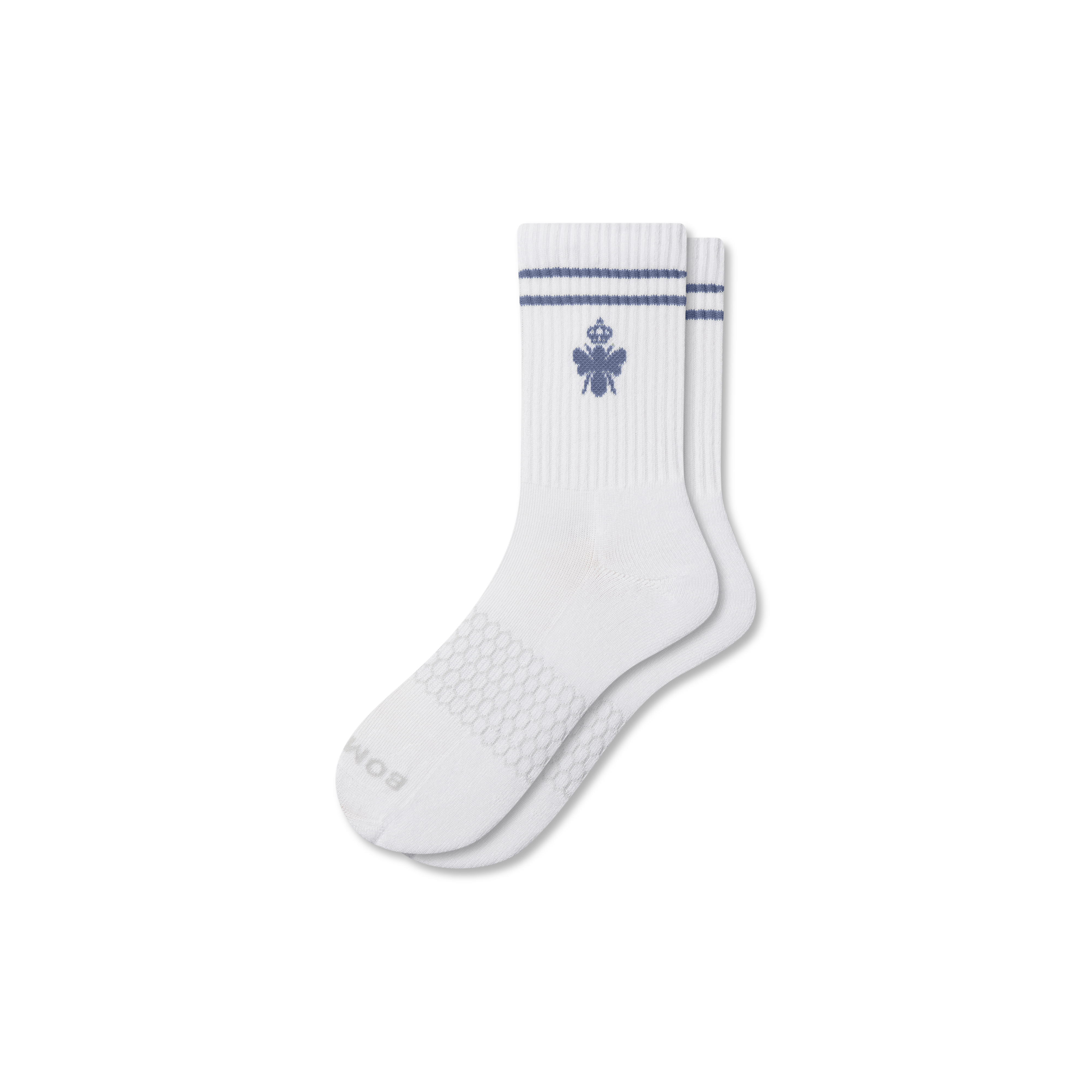 Bombas Originals Half Calf Sock In White