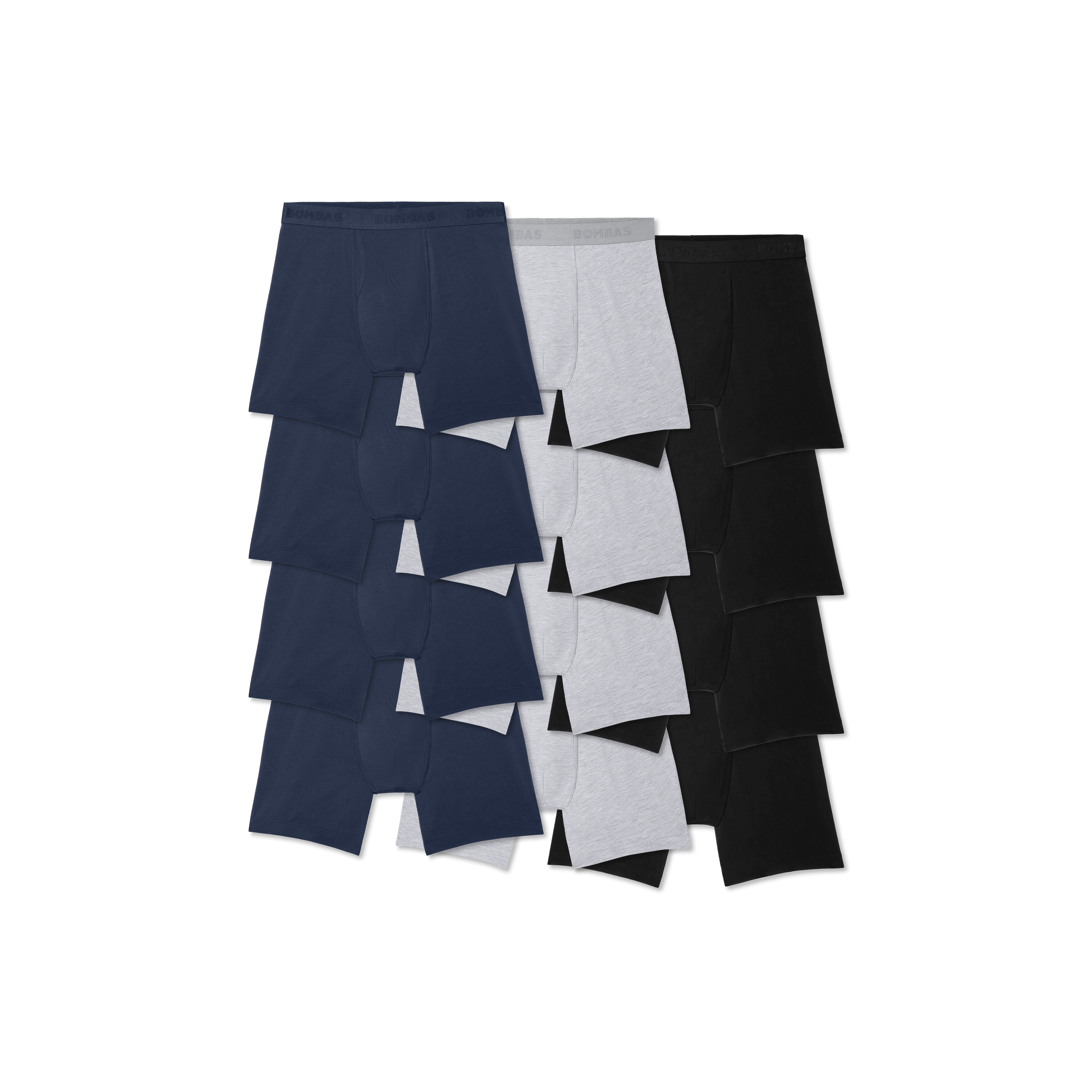 Men's Cotton Modal Blend Boxer Brief 12-Pack