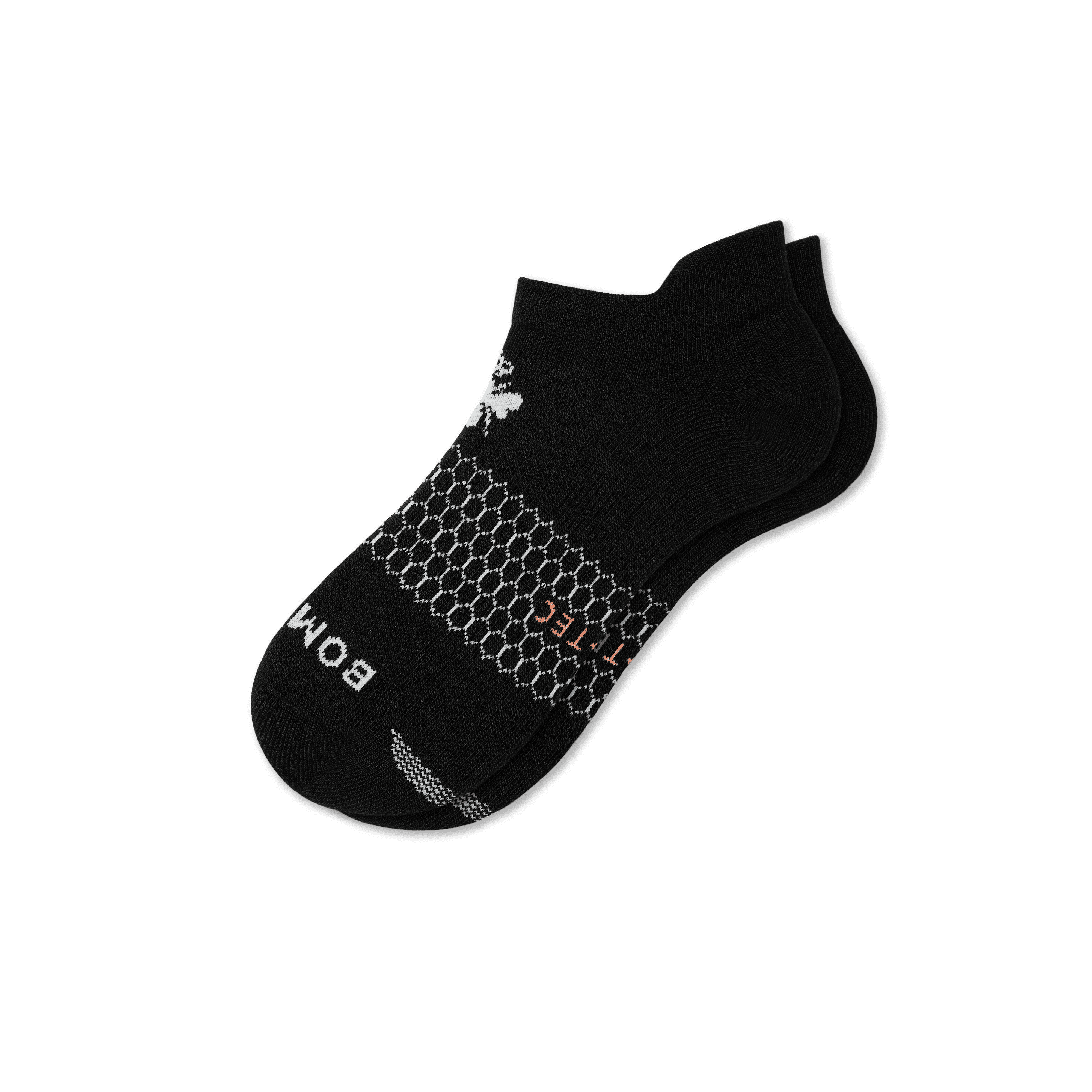 Bombas All-purpose Performance Ankle Socks In Dark Black