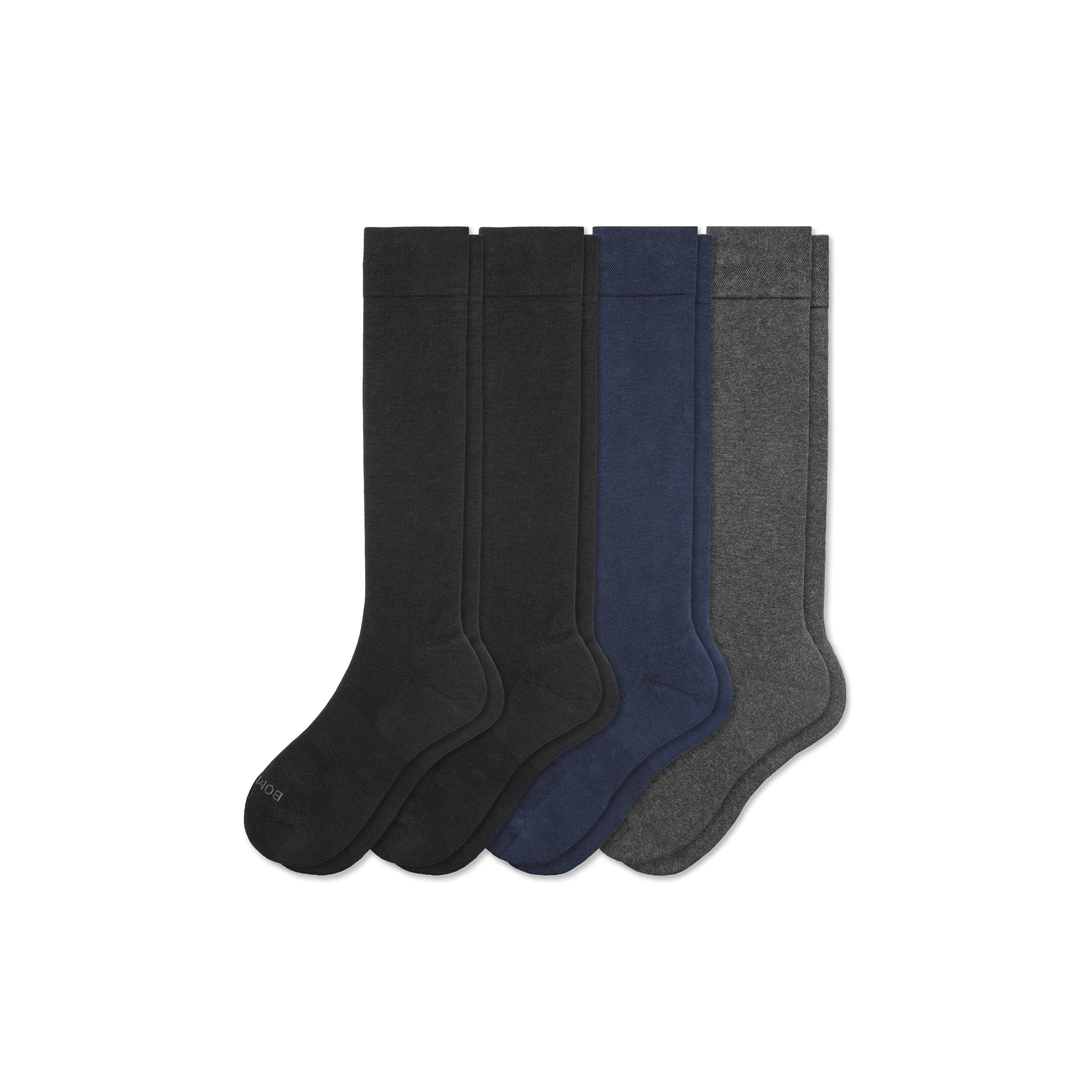 Bombas Dress Knee High Sock 4-pack In Solid Mixed