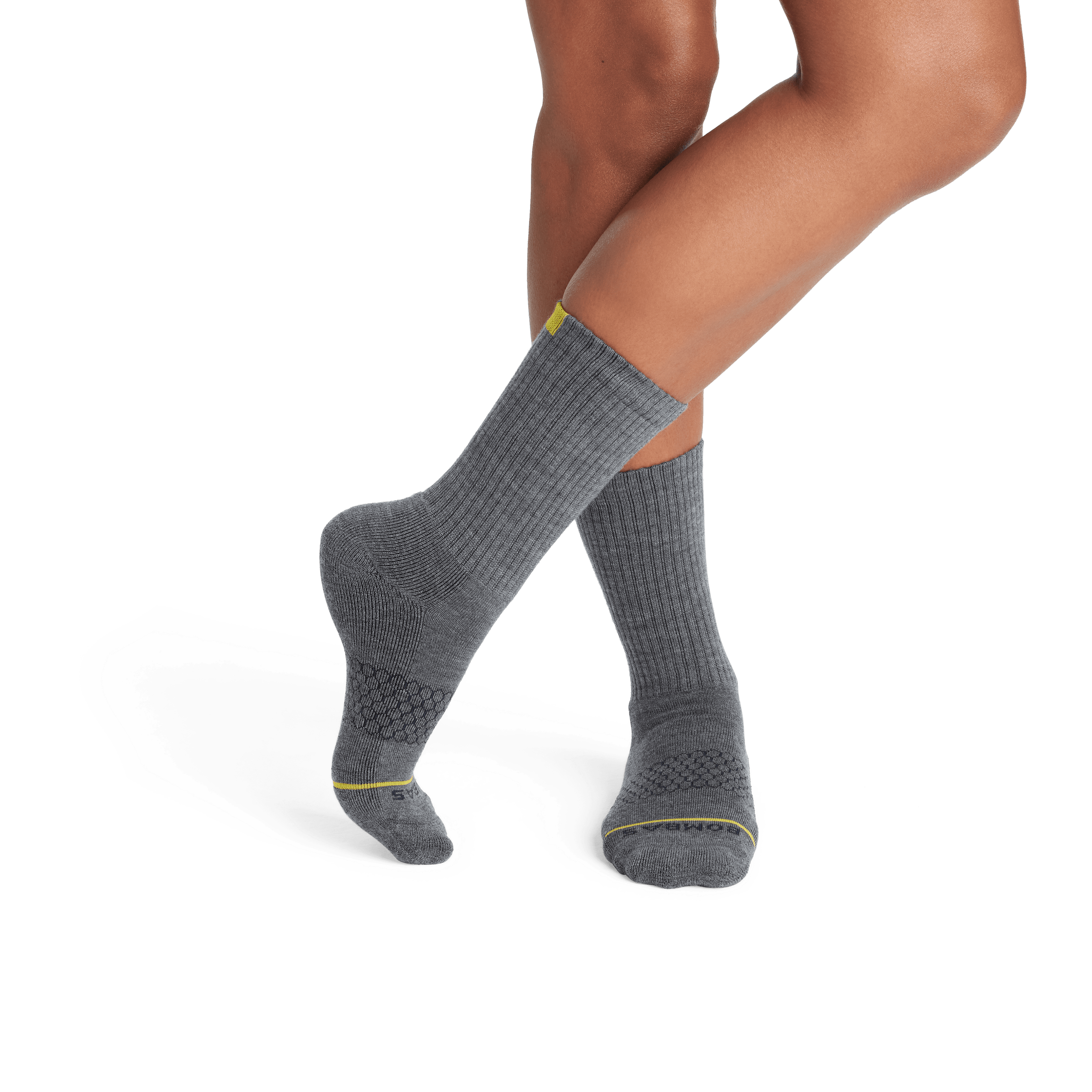 BRUBAKER Mens Or Womens Thick Cashmere Socks - 40% Cashmere, 48% Lambswool  - 4 Pairs