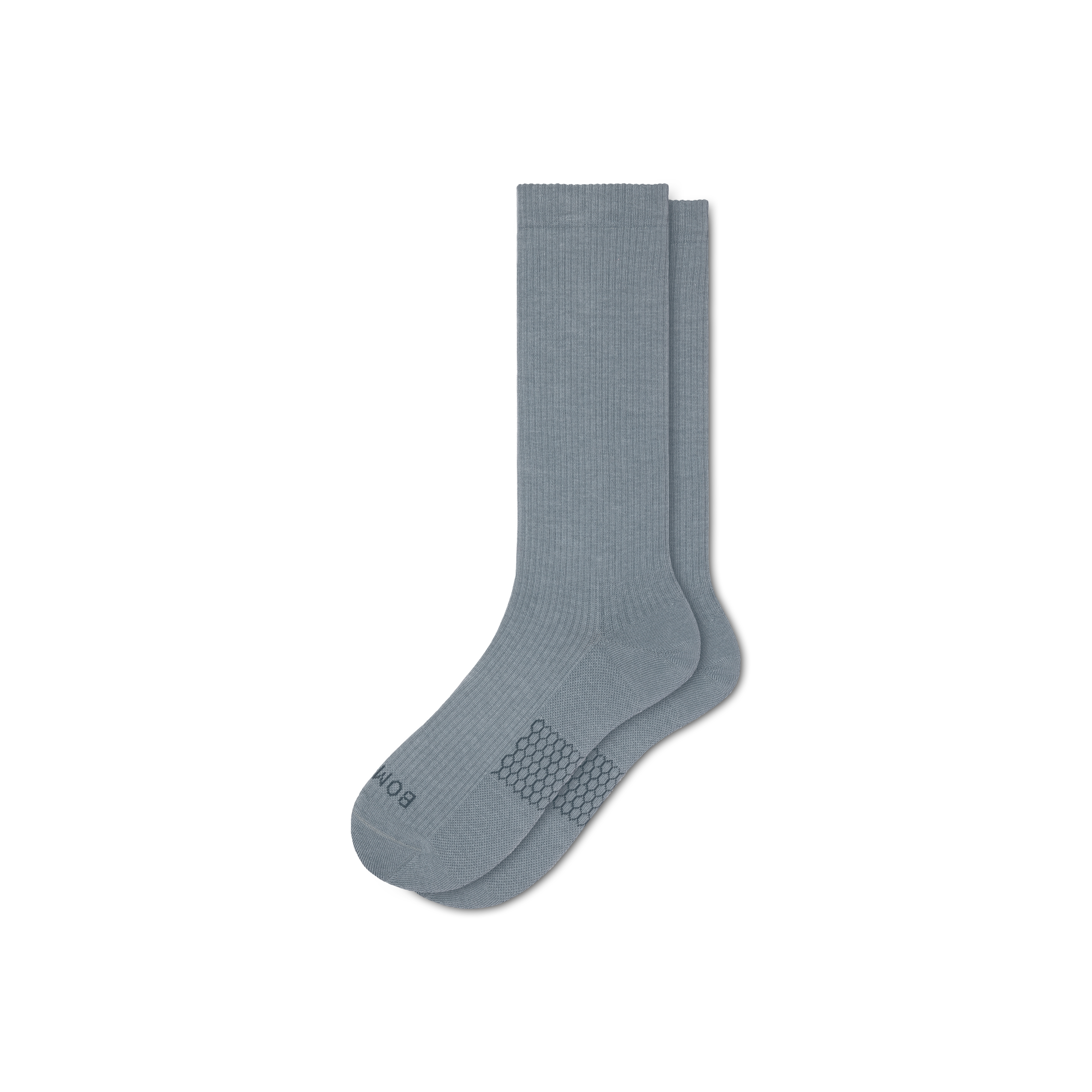 bombas ribbed dress socks Men's Modern Rib Calf Socks
