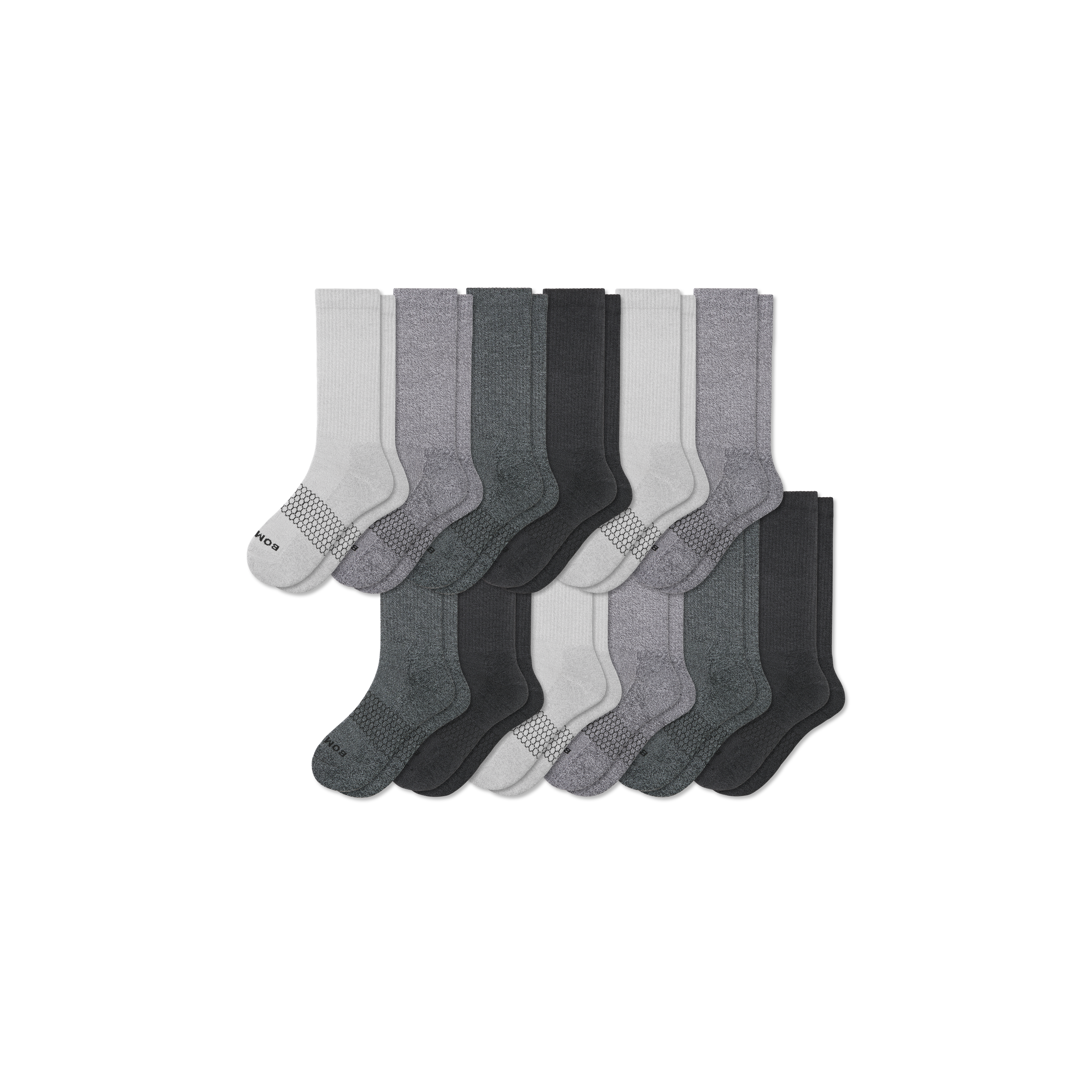 Bombas Marl Calf Sock 12-pack