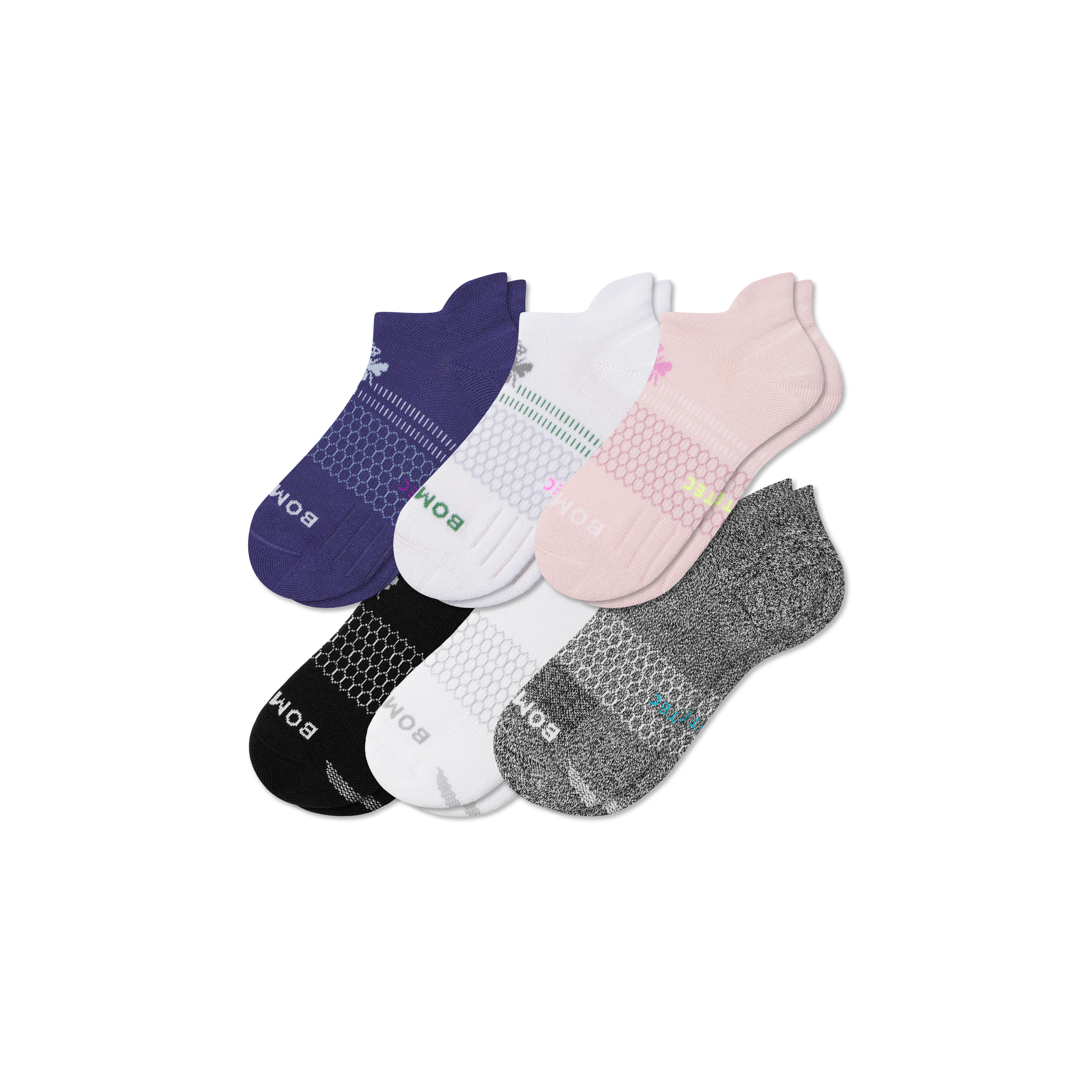 Bombas All-purpose Performance Ankle Sock 6-pack