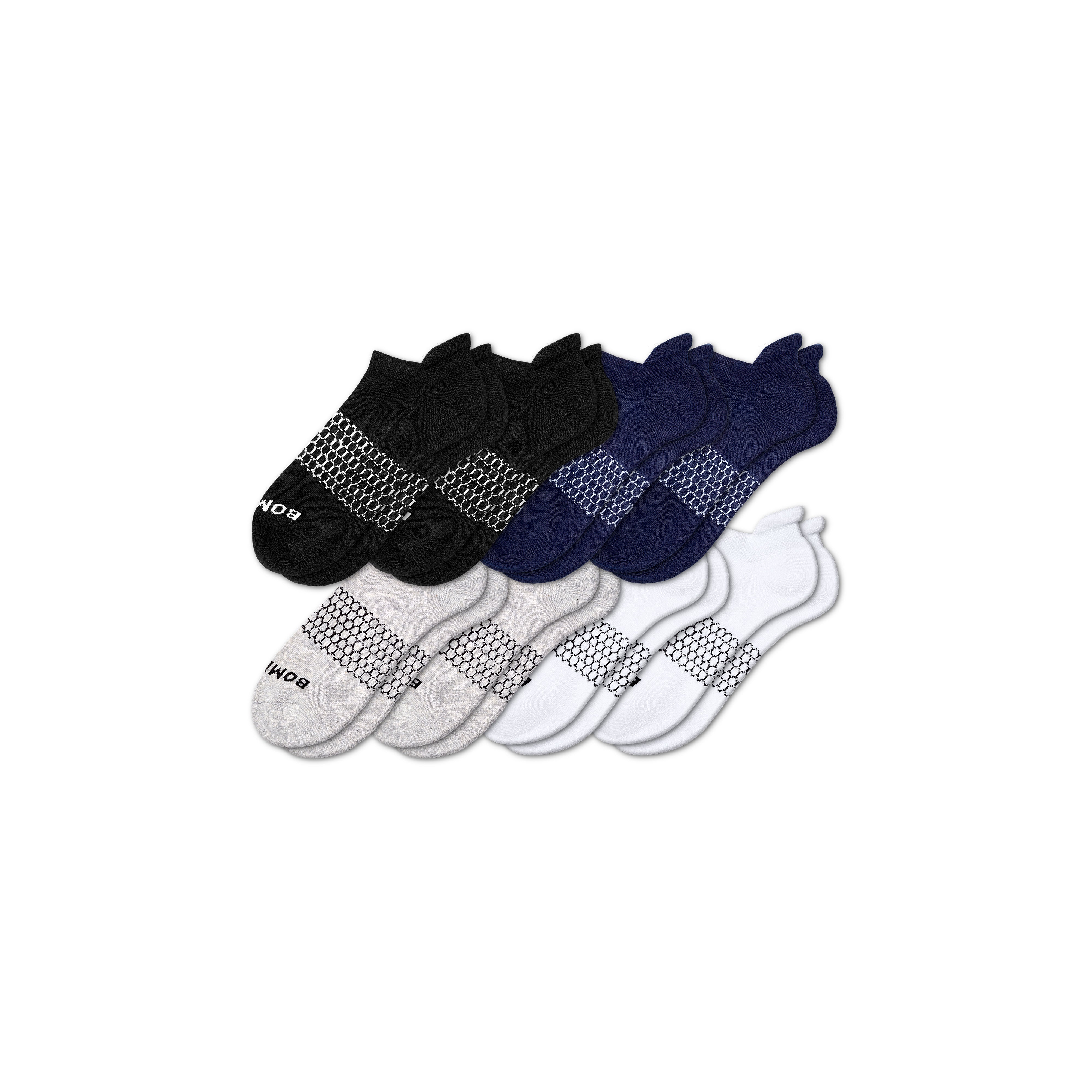 Men's Solids Ankle Sock 8-Pack