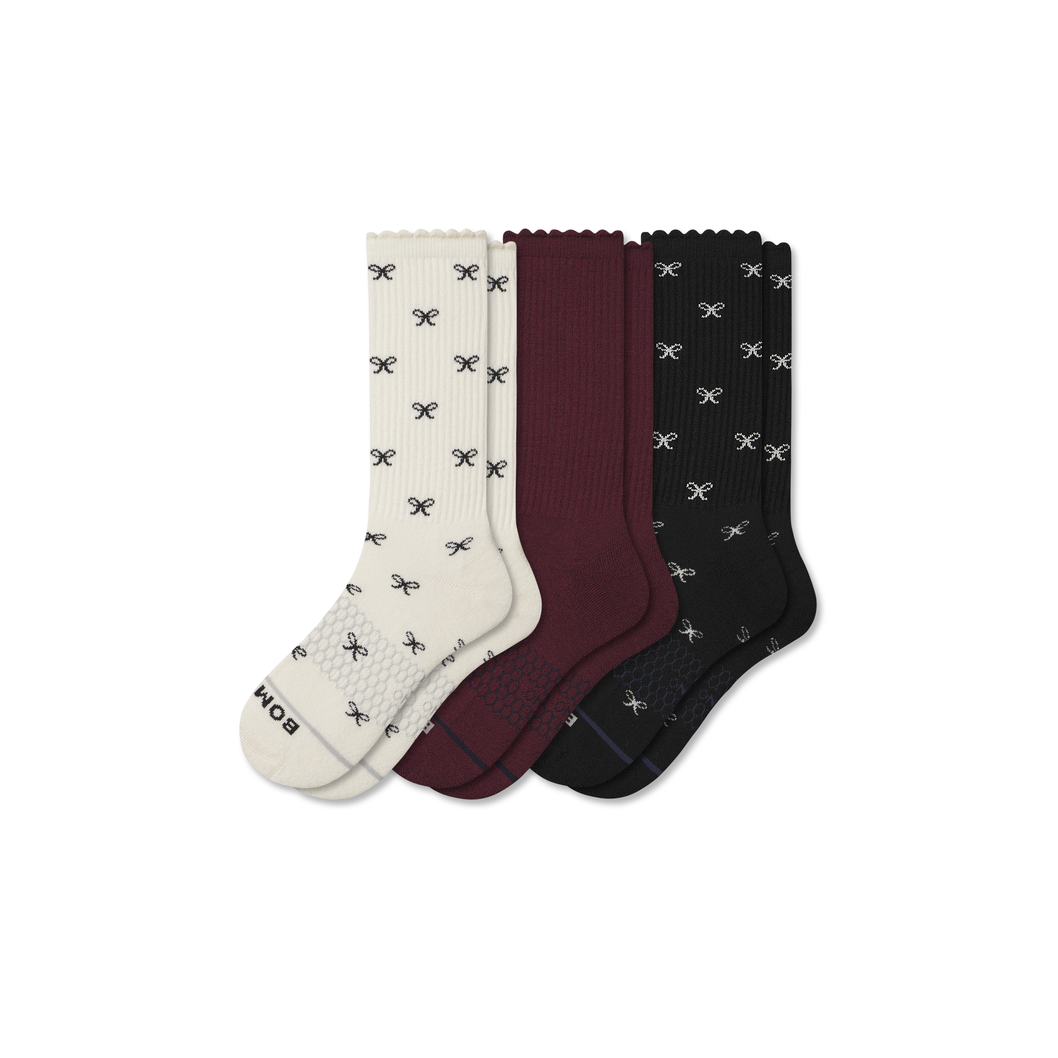 Bombas Merino Wool Blend Calf Sock 3-pack