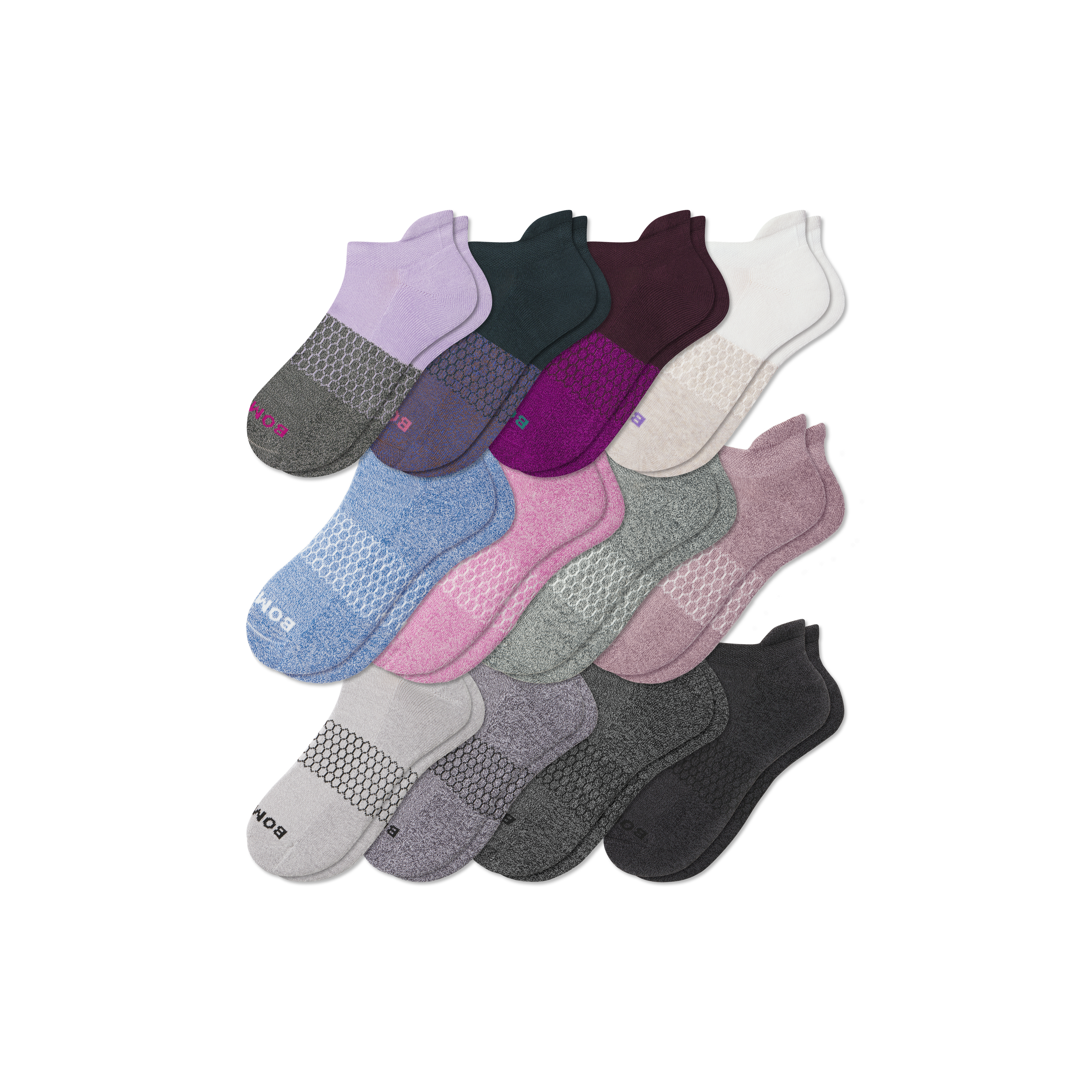 Bombas Ankle Sock 12-pack In Multi