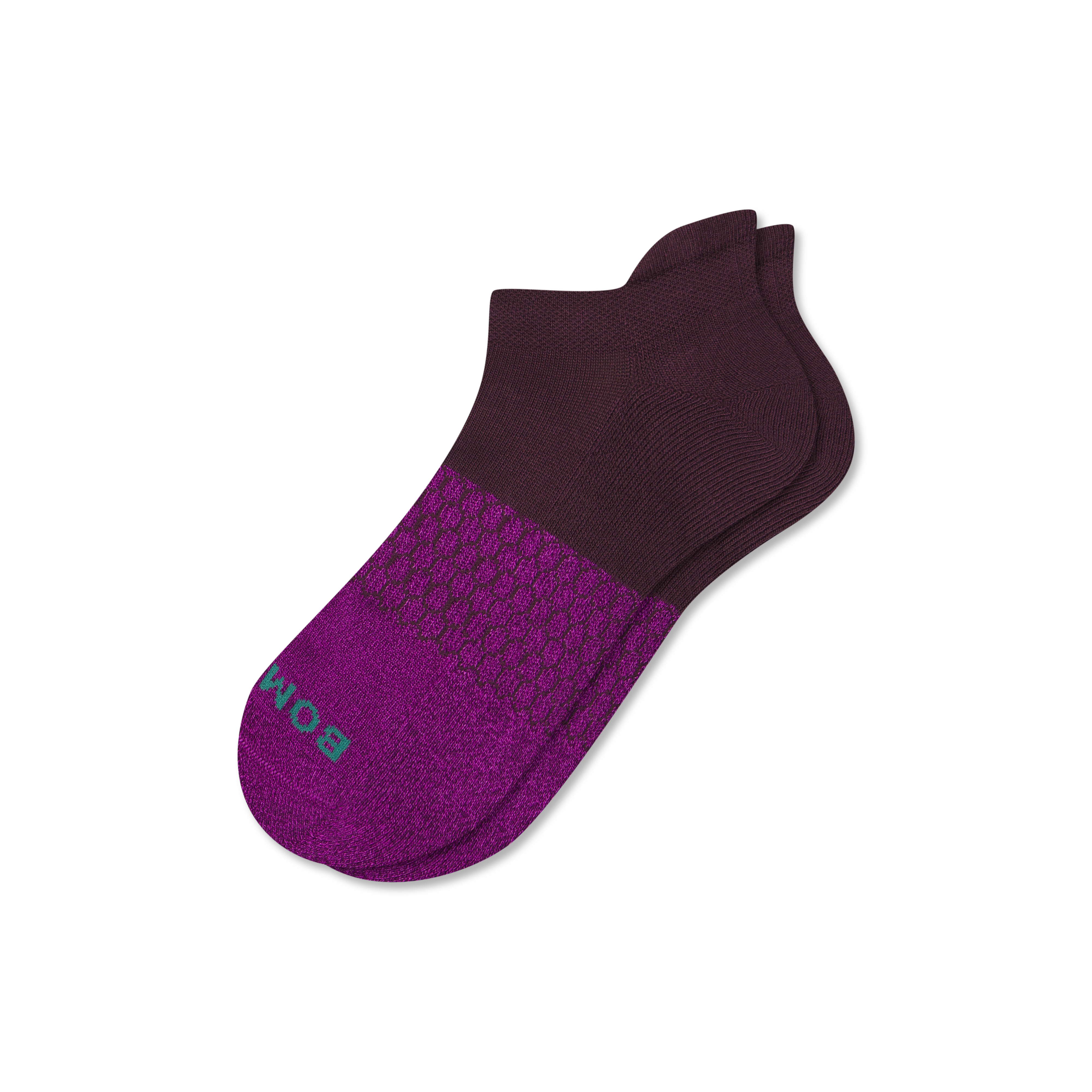 Bombas Marl Ankle Socks In Purple