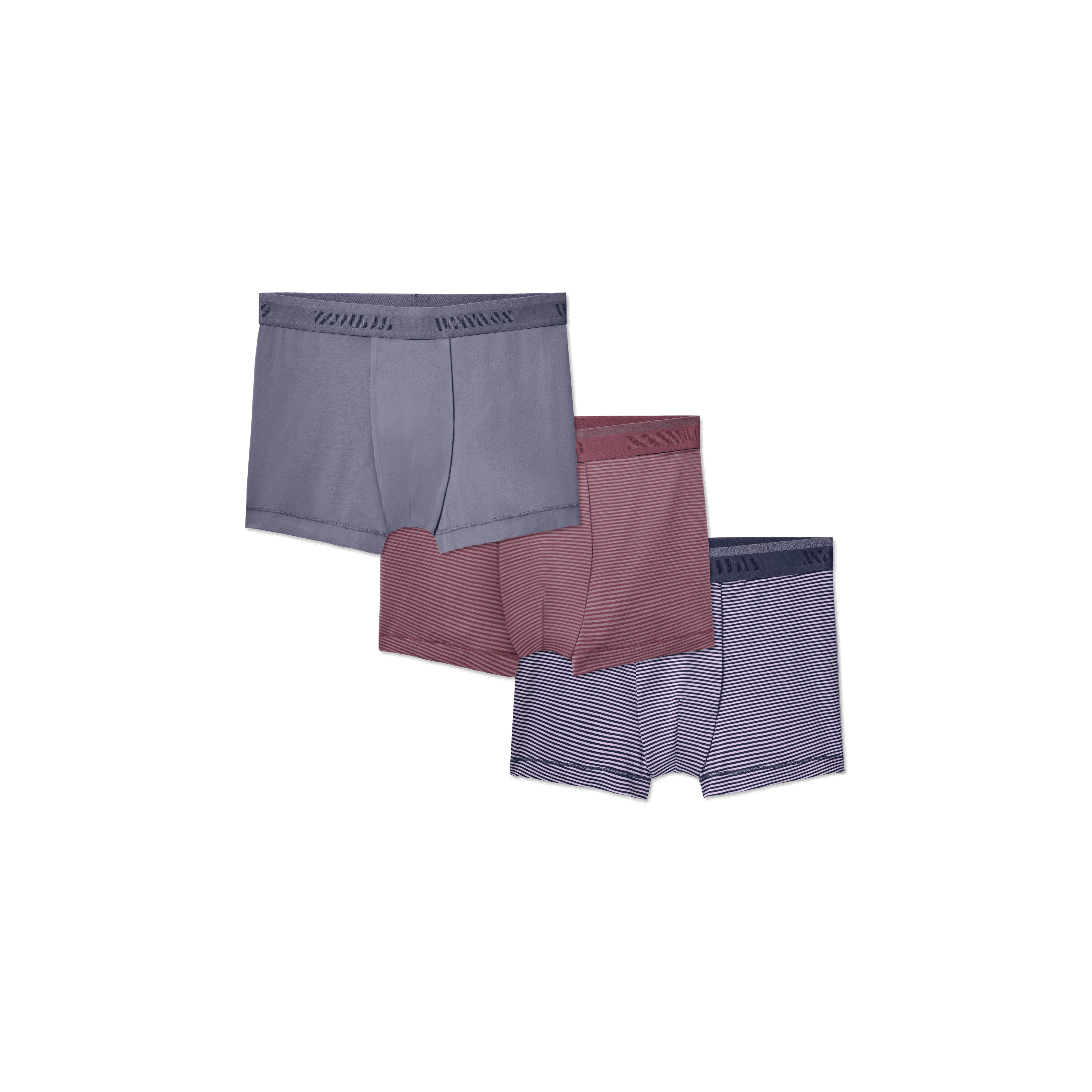 Buy Poomex Men's Cotton Trunks (Pack of 3) (po-trunk-05_Multicolour_85 CM)  at