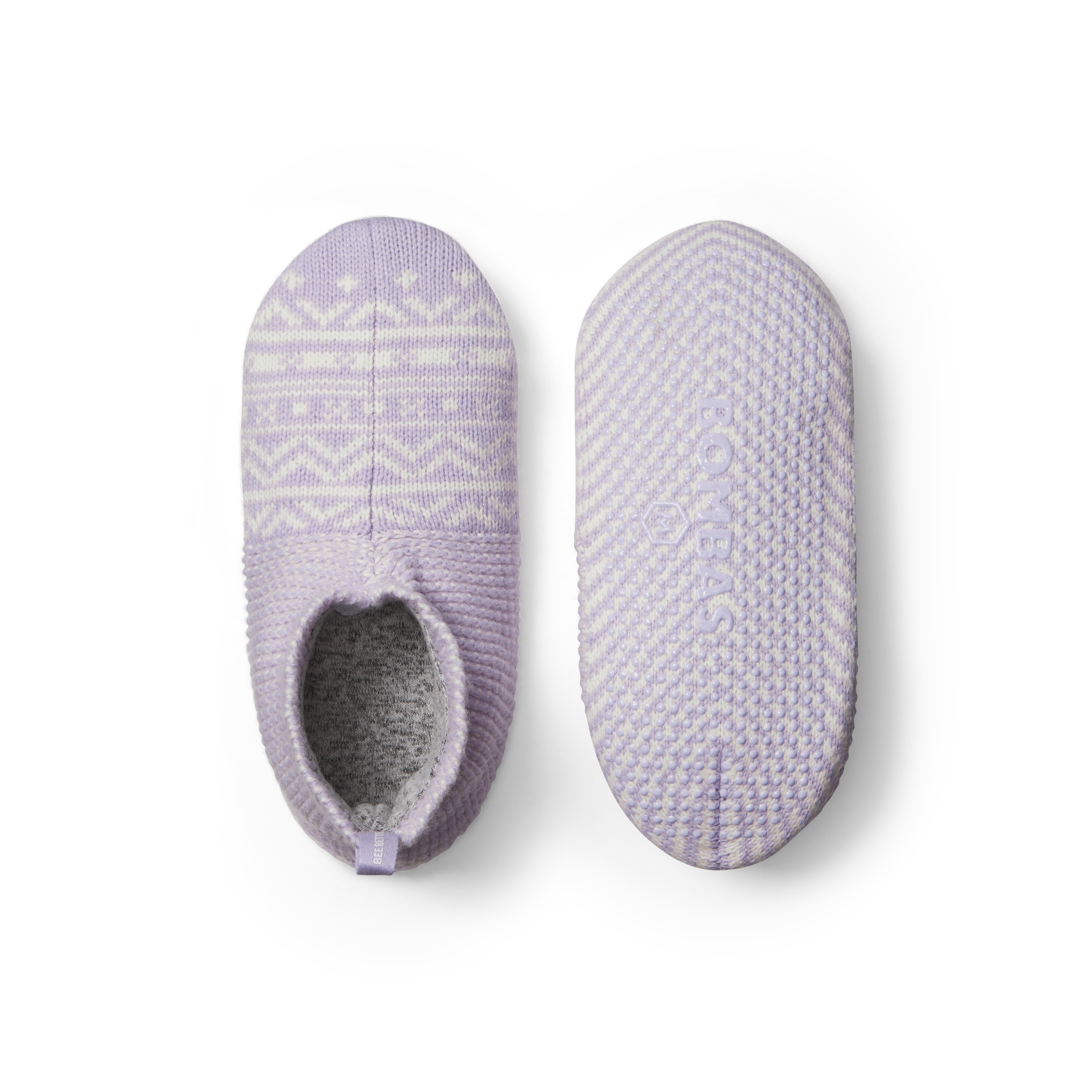 Bombas Gripper Slipper In Purple
