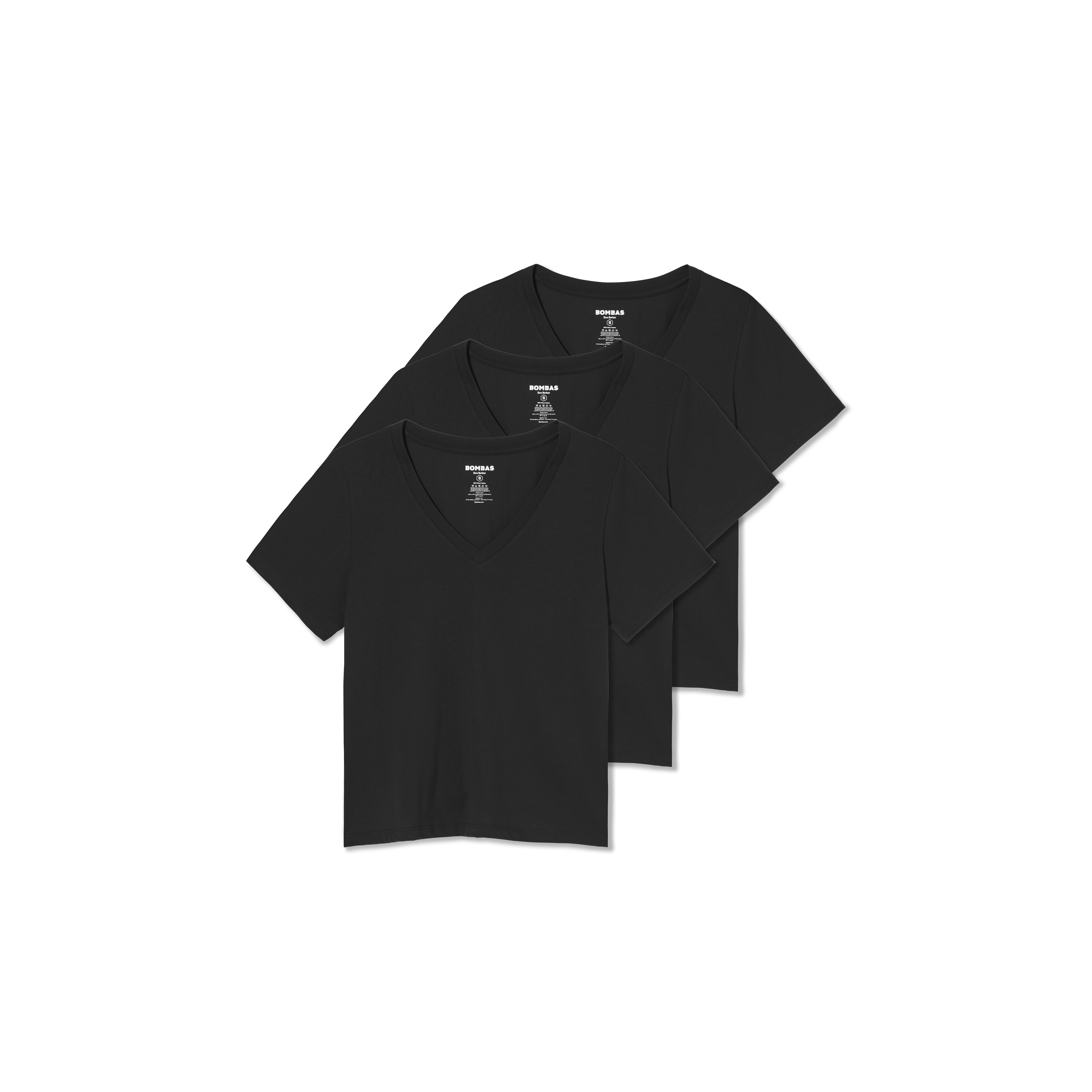 未使用✨anuke Vneck Compact Shirts ブラック free Free Assembly Women's Easy V-Neck Tee, Sizes XS-XXL
