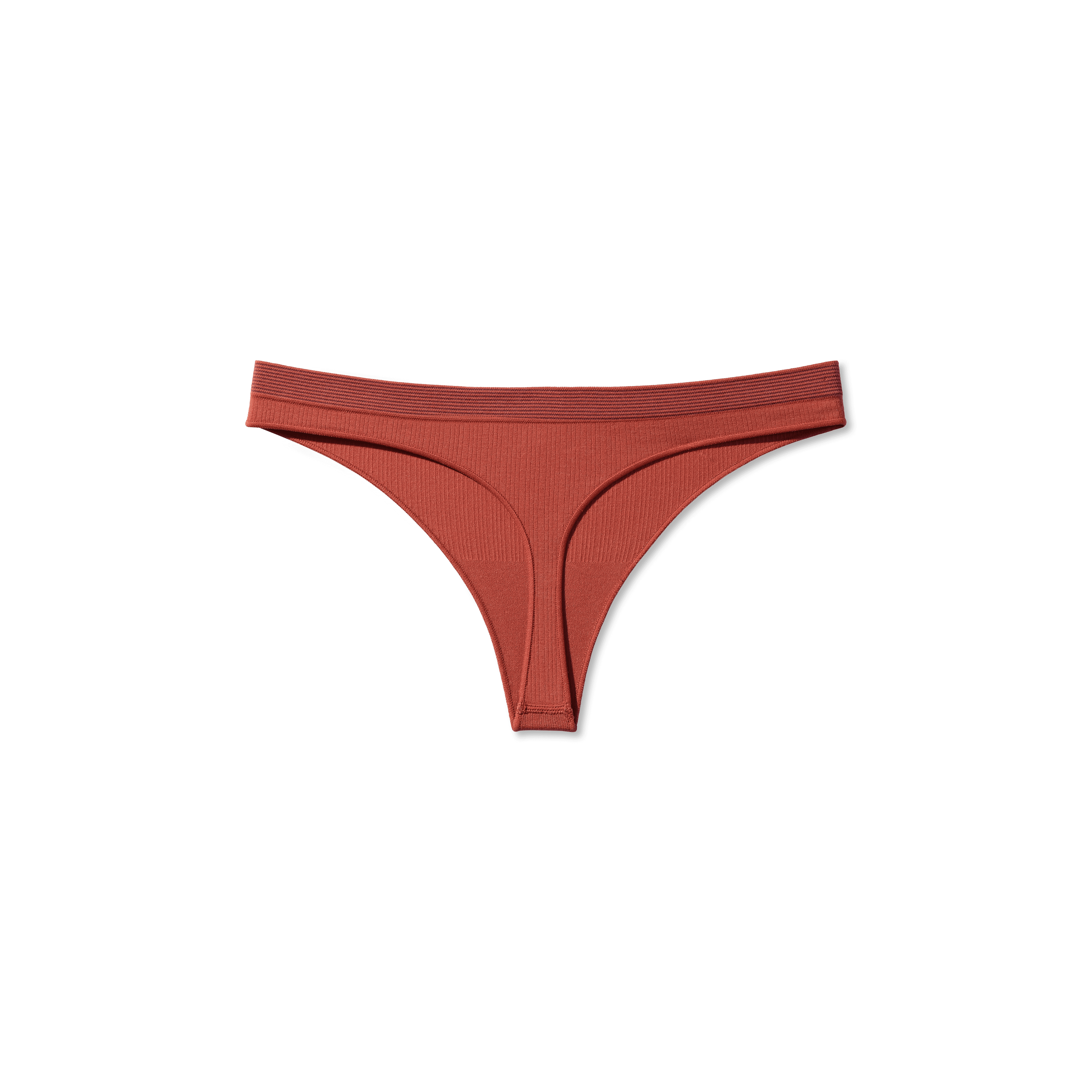 Seamless Ribbed Thong Panty