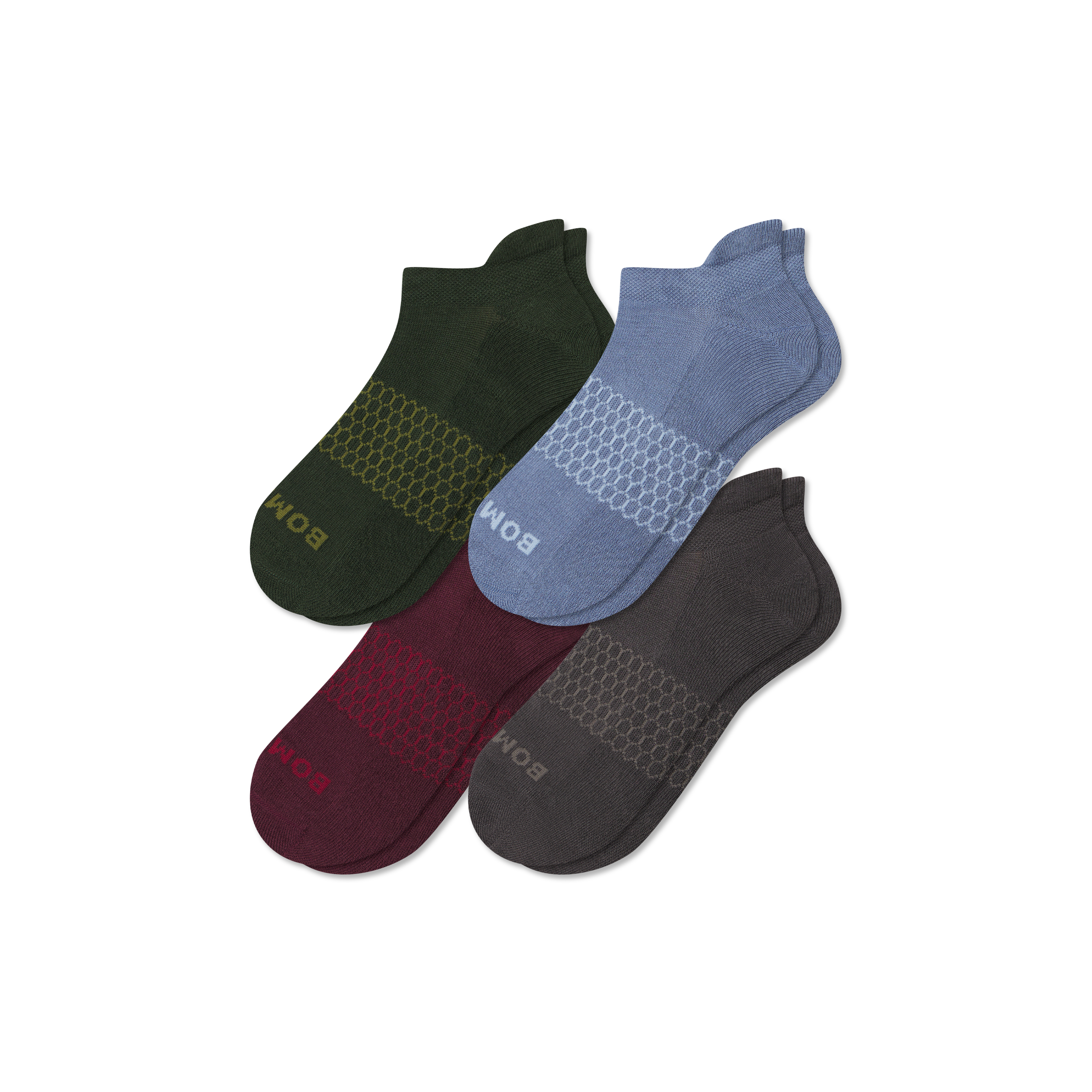 Men's Solids Ankle Sock 4-Pack
