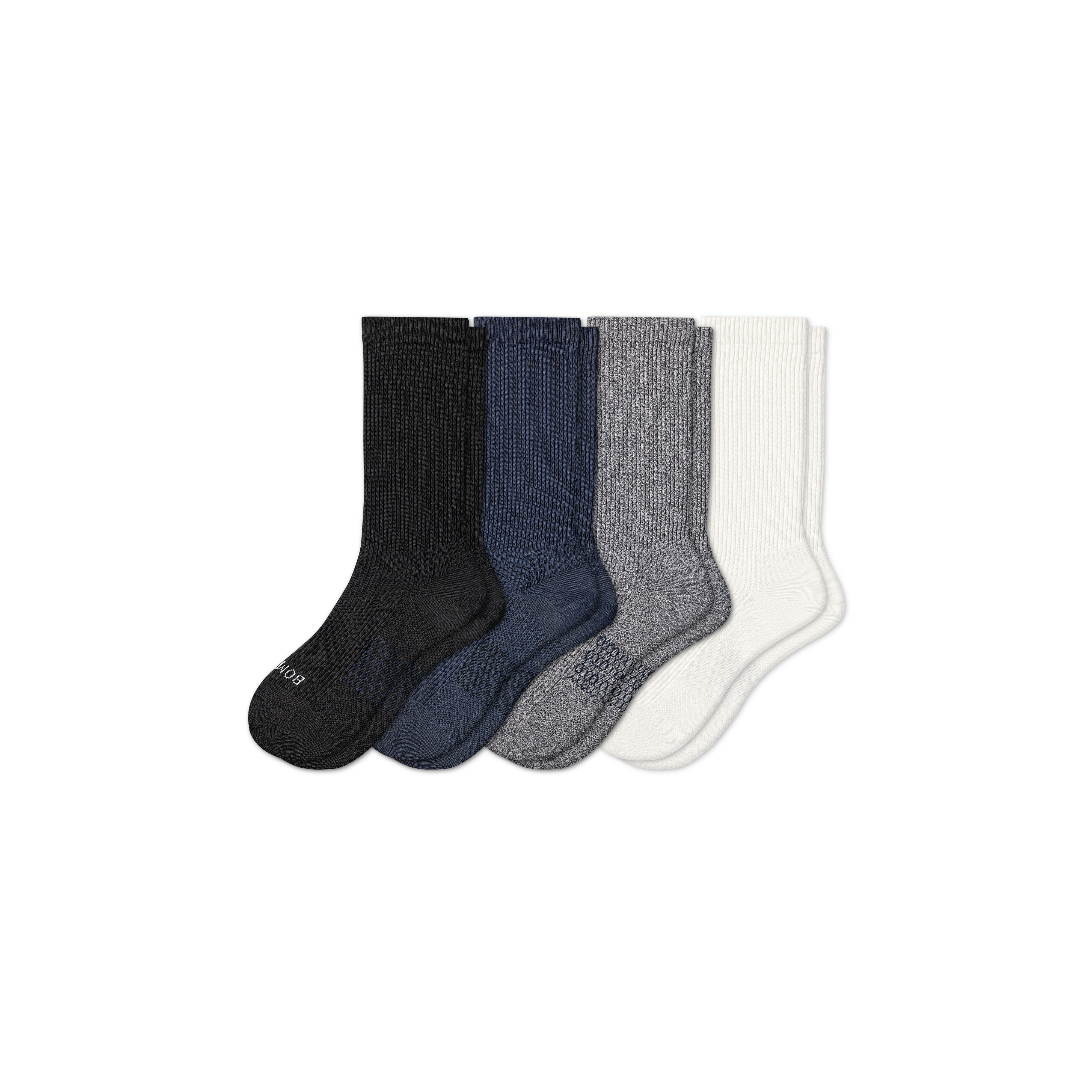 Men's Modern Rib Calf Sock 4-Pack