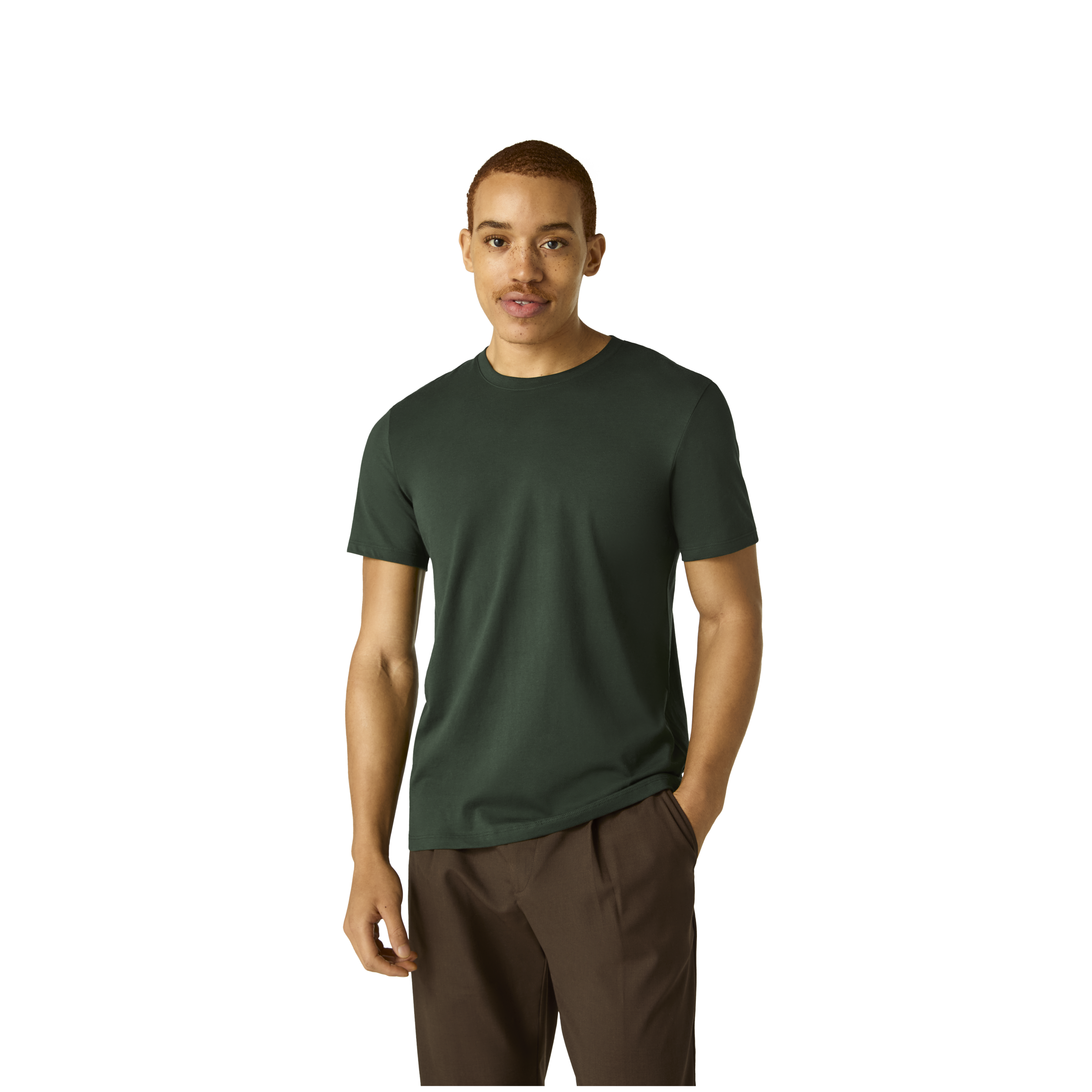 bombas Men's Pima Cotton Crew Neck T-Shirt