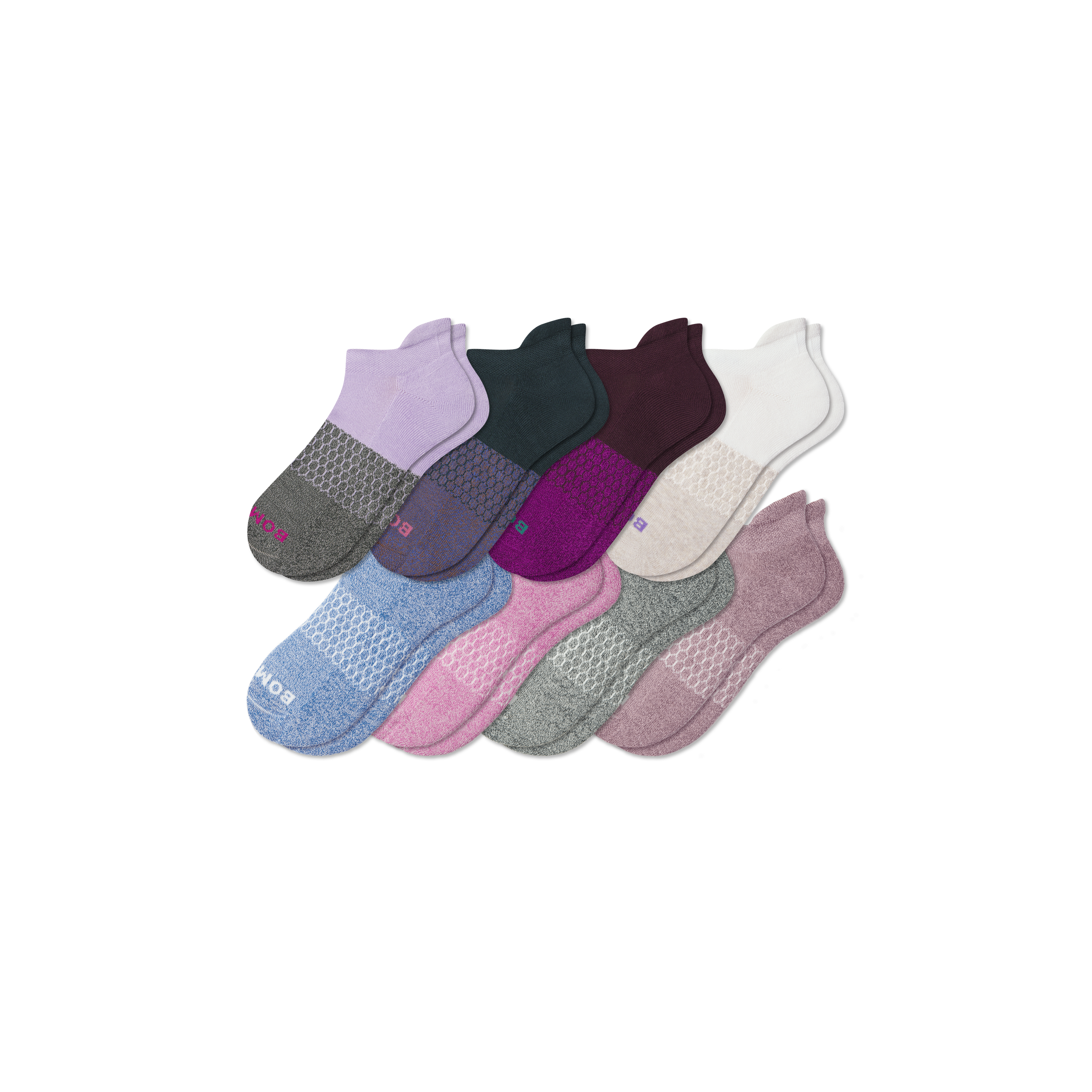 Bombas Ankle Sock 8-pack In Multi