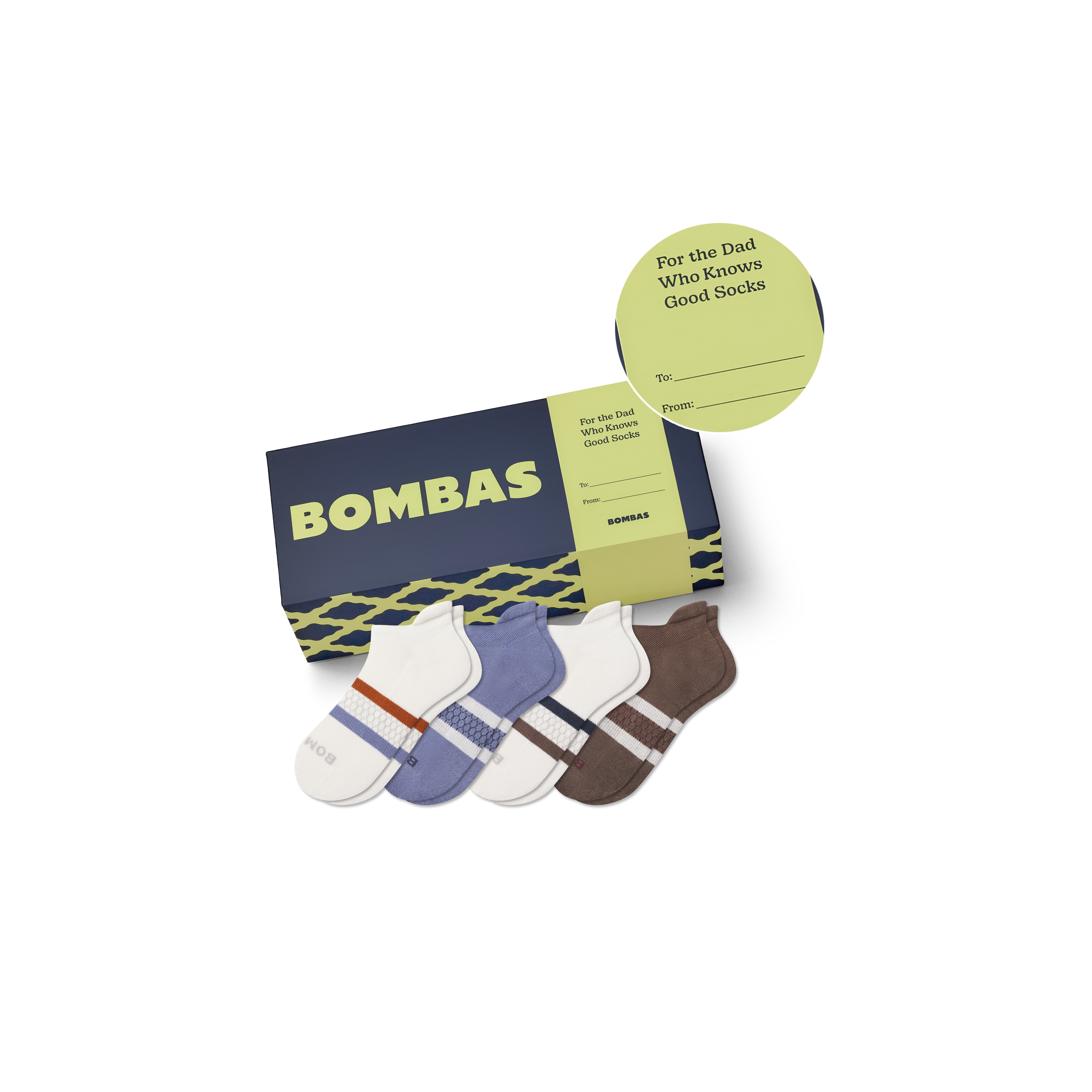 Bombas Celebration Ankle Sock 4-pack Gift Box