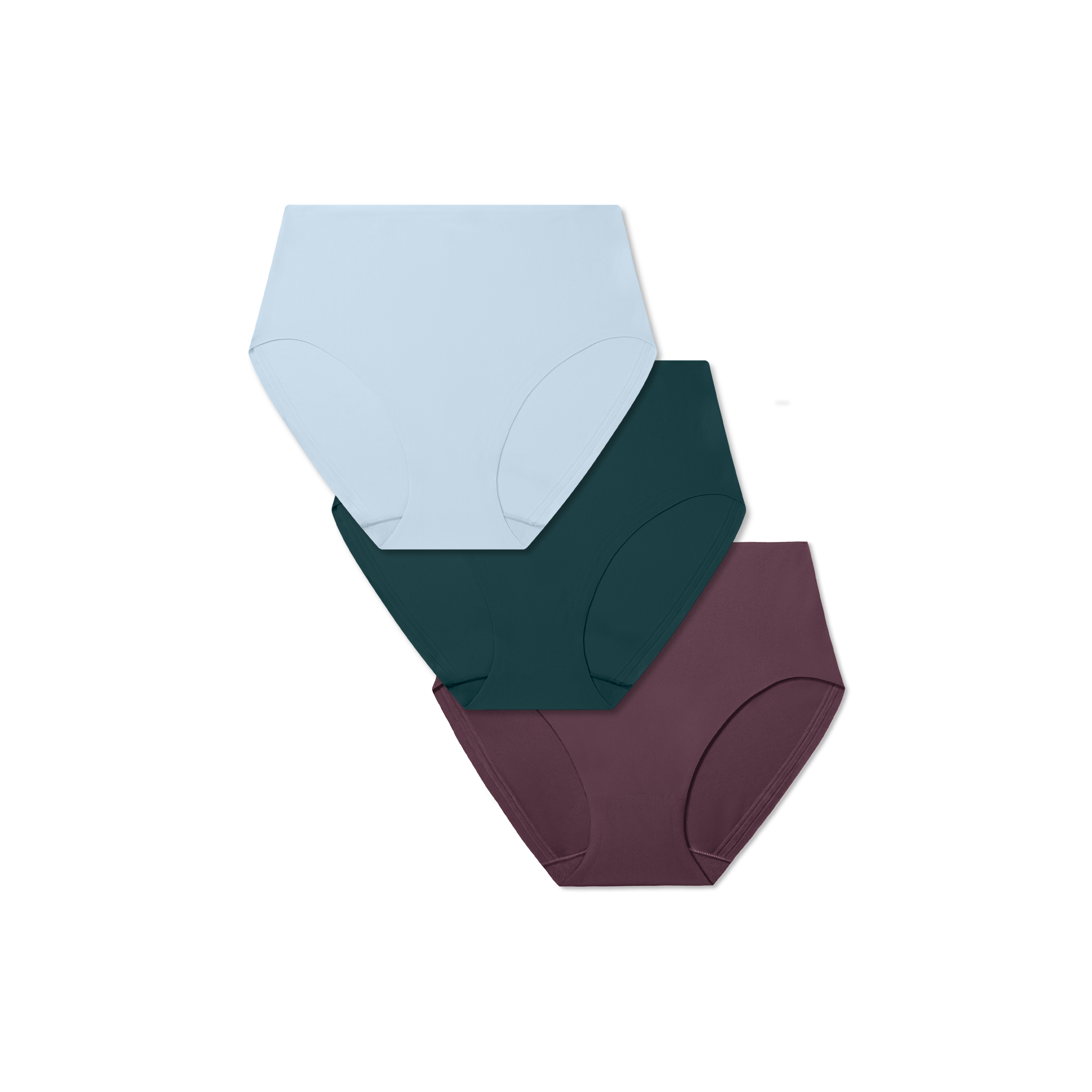 Women’s No Show High Rise Brief 3-Pack