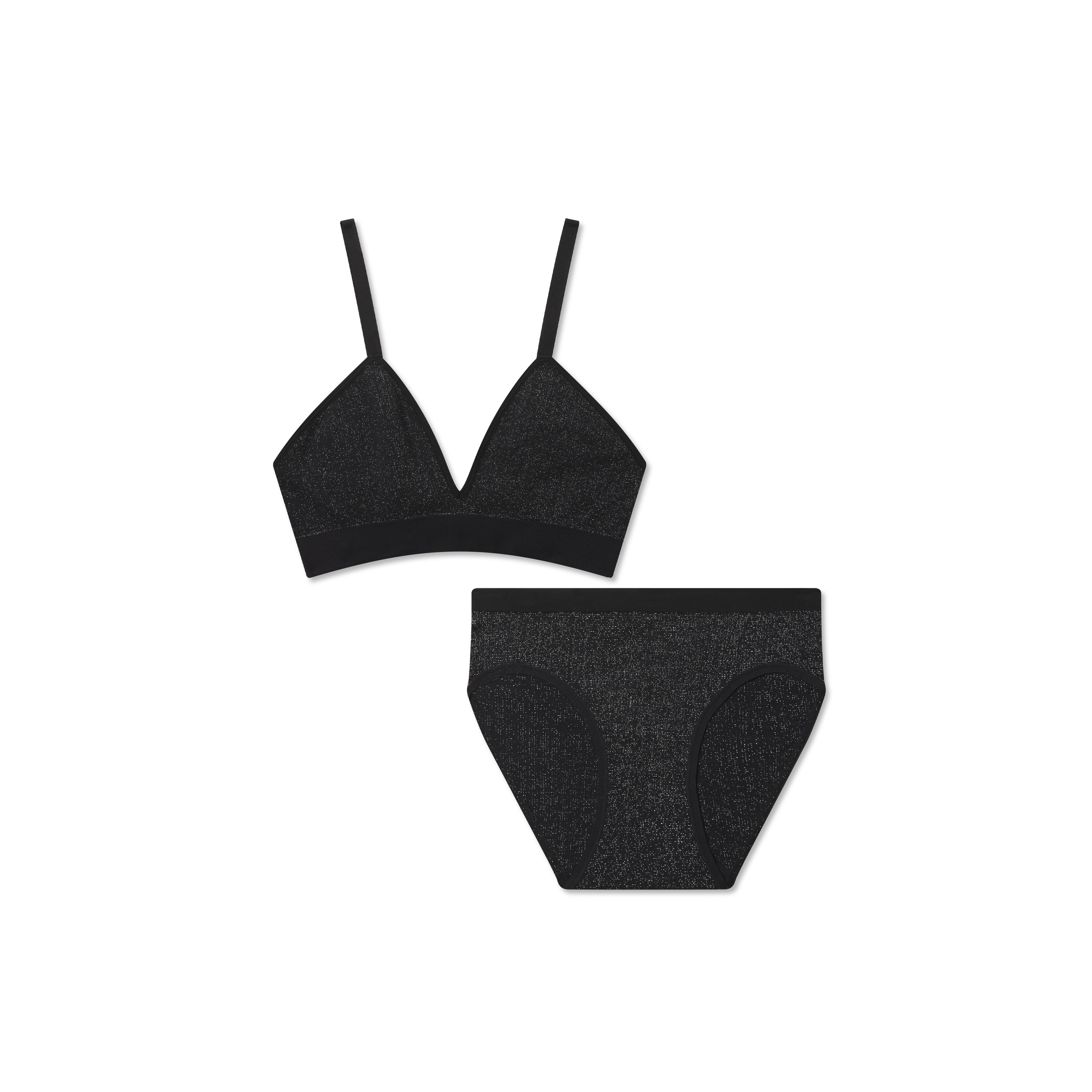 Women's Seamless Triangle Bralette + Brief Pack