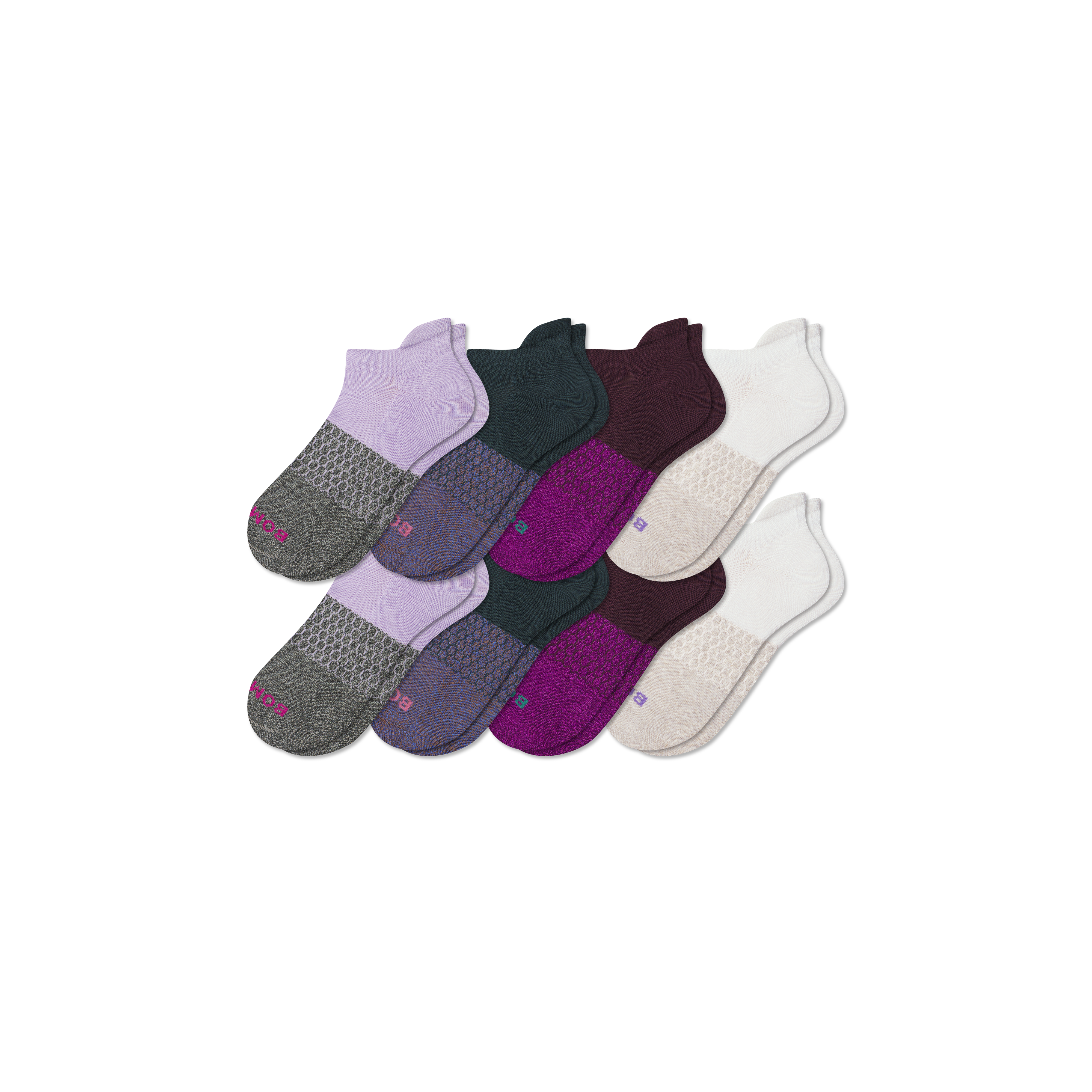 Bombas Ankle Sock 8-pack In Multi