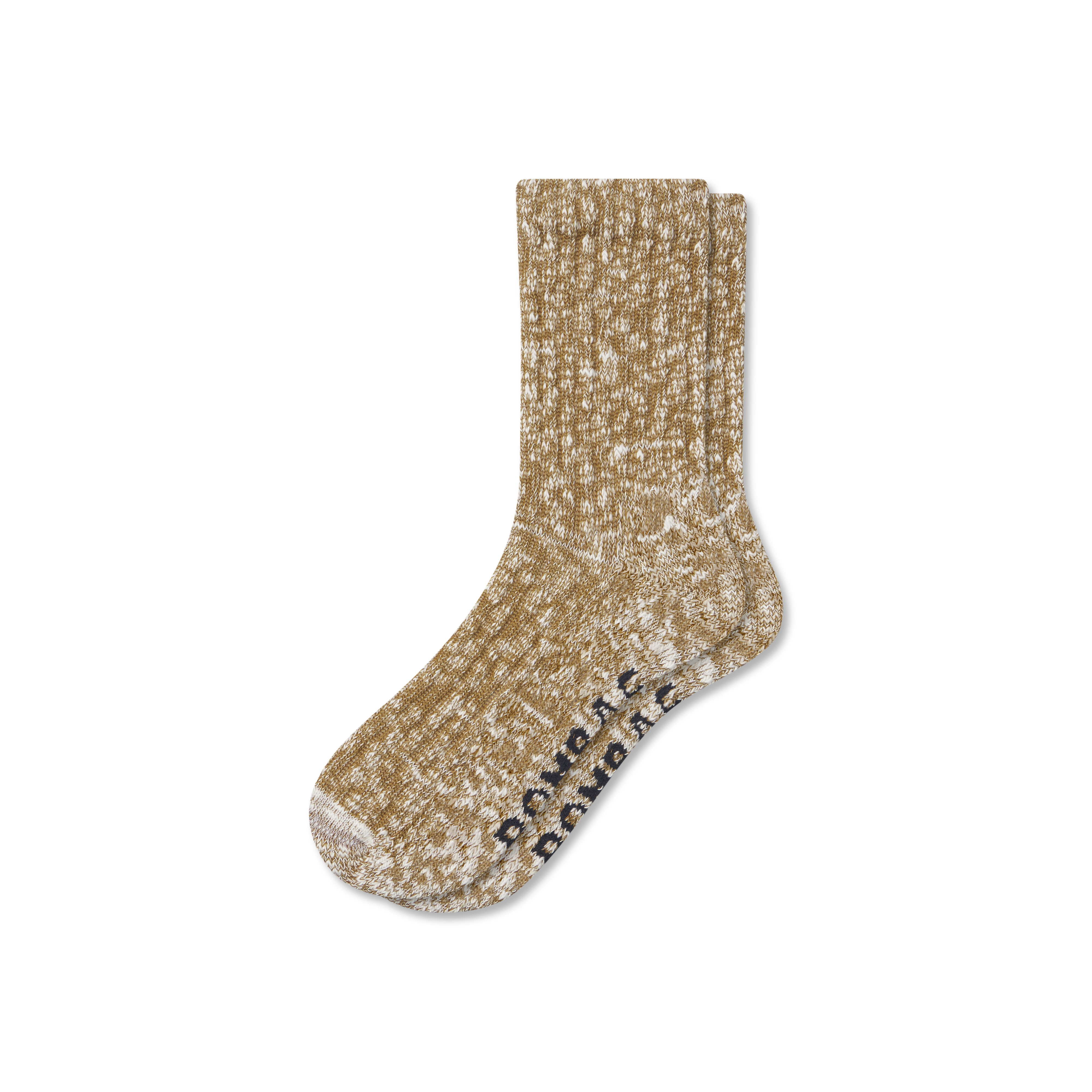 Bombas Chunky Ragg Half Calf Socks In Brown