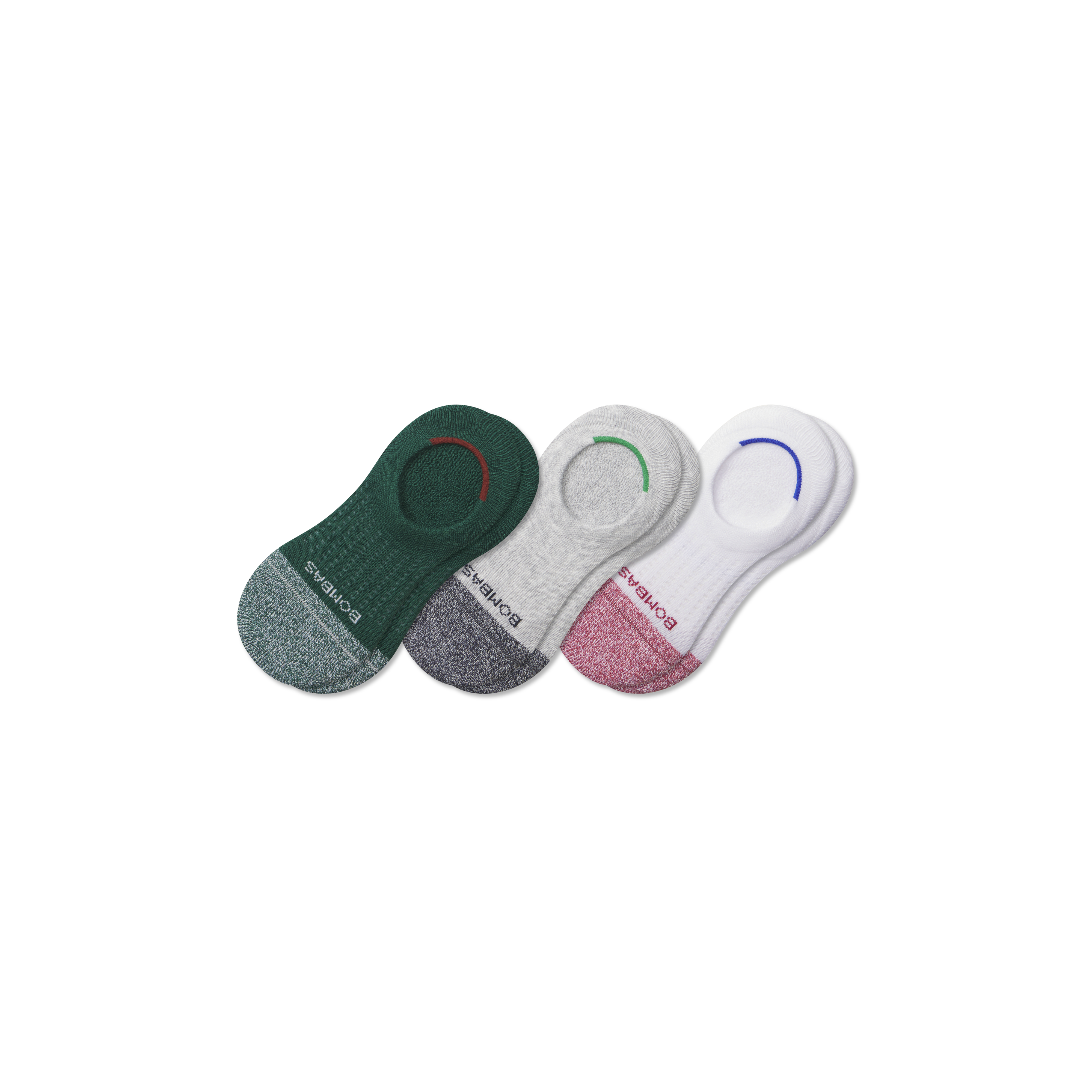 Bombas Performance Cushioned No Show Sock 3-pack
