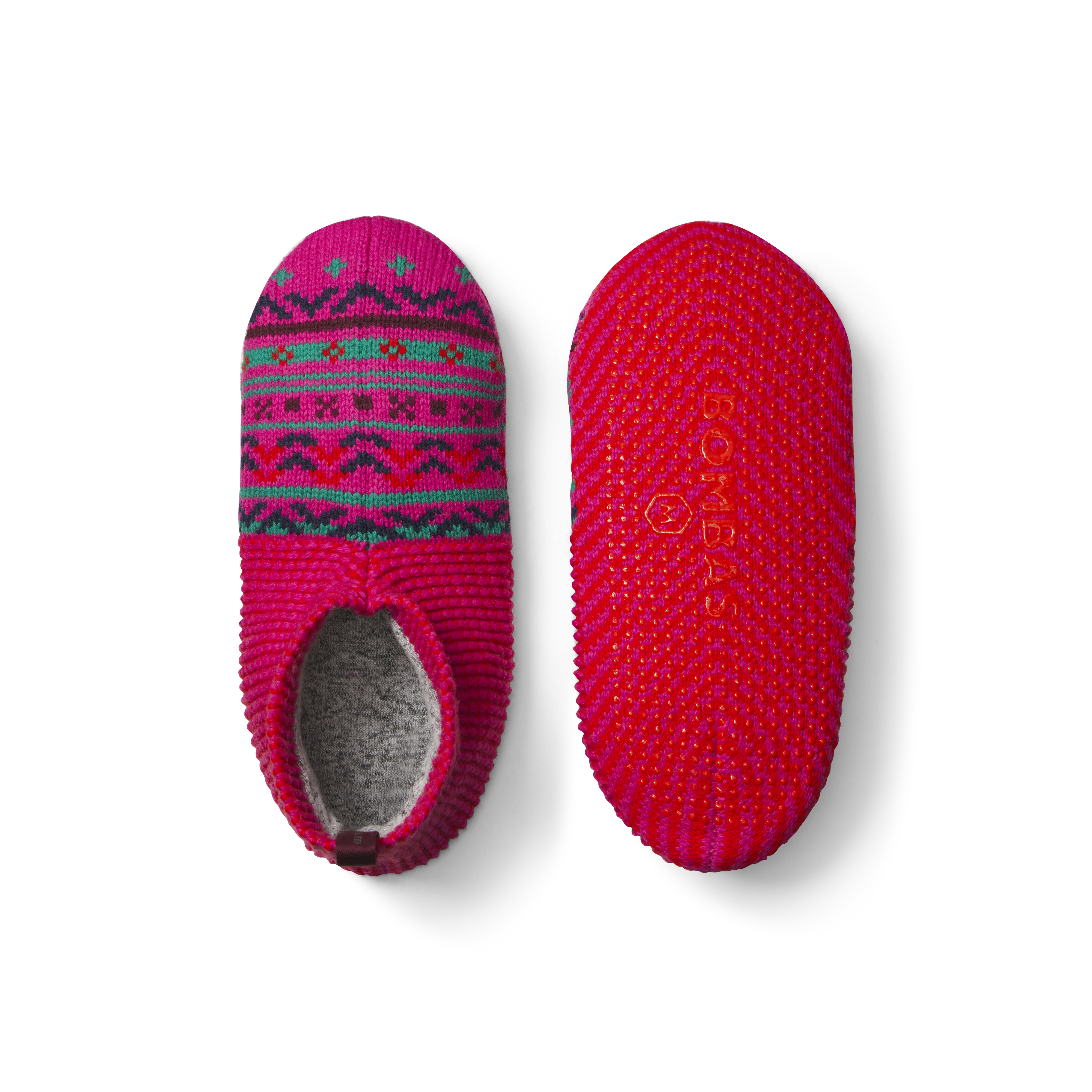 Bombas Gripper Slipper In Pink