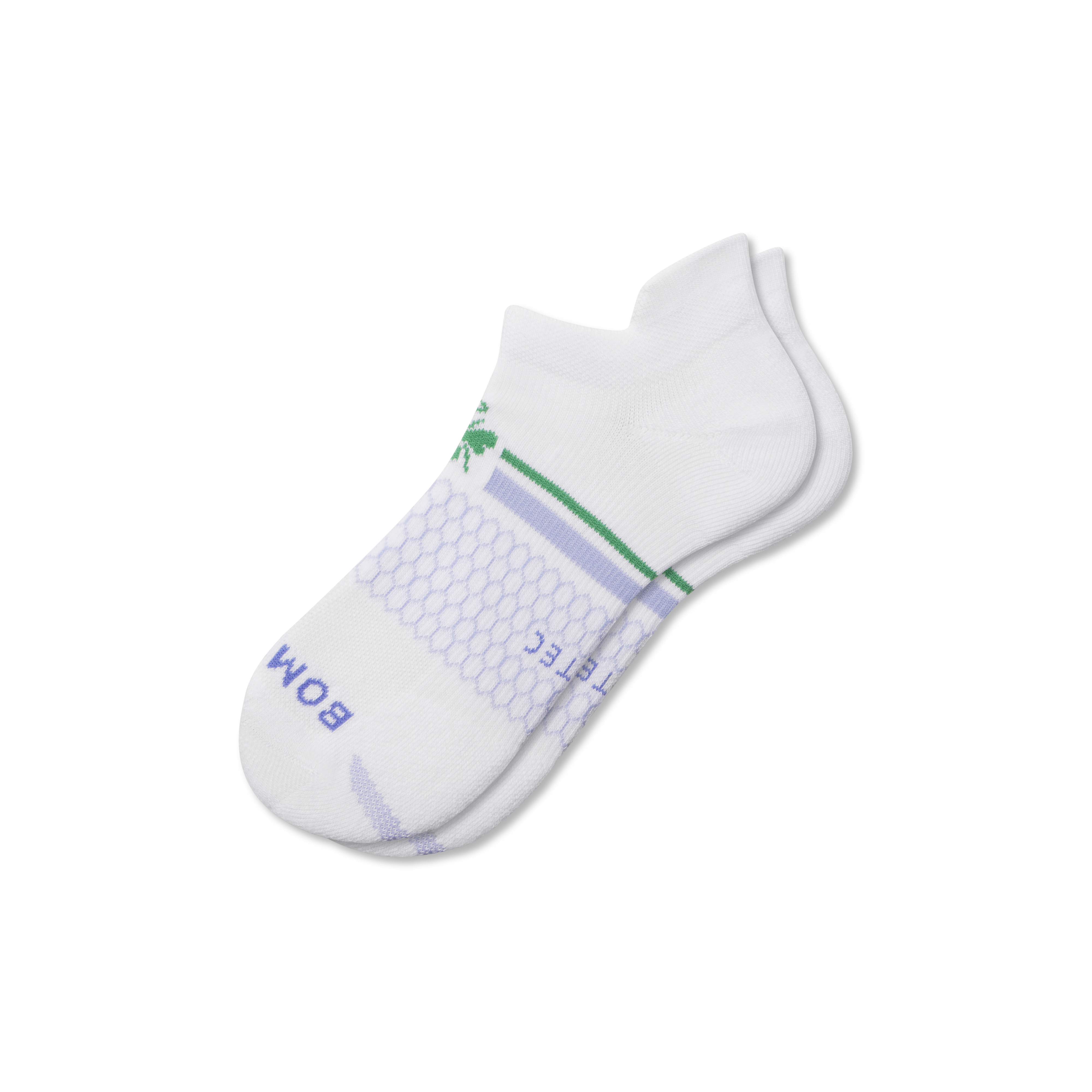 Bombas All-purpose Performance Ankle Socks In White Dawn