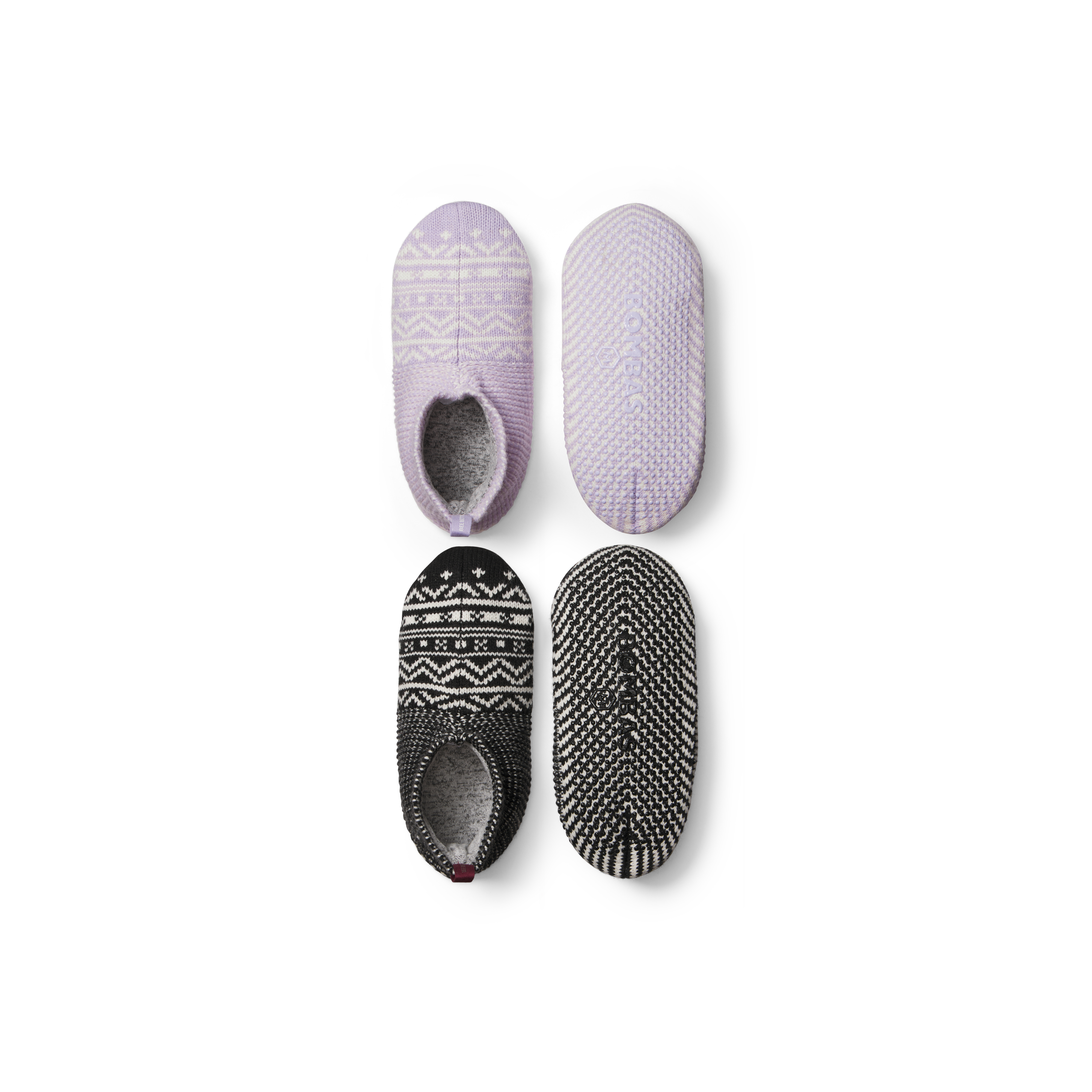 Bombas Gripper Slipper 2-pack In Black