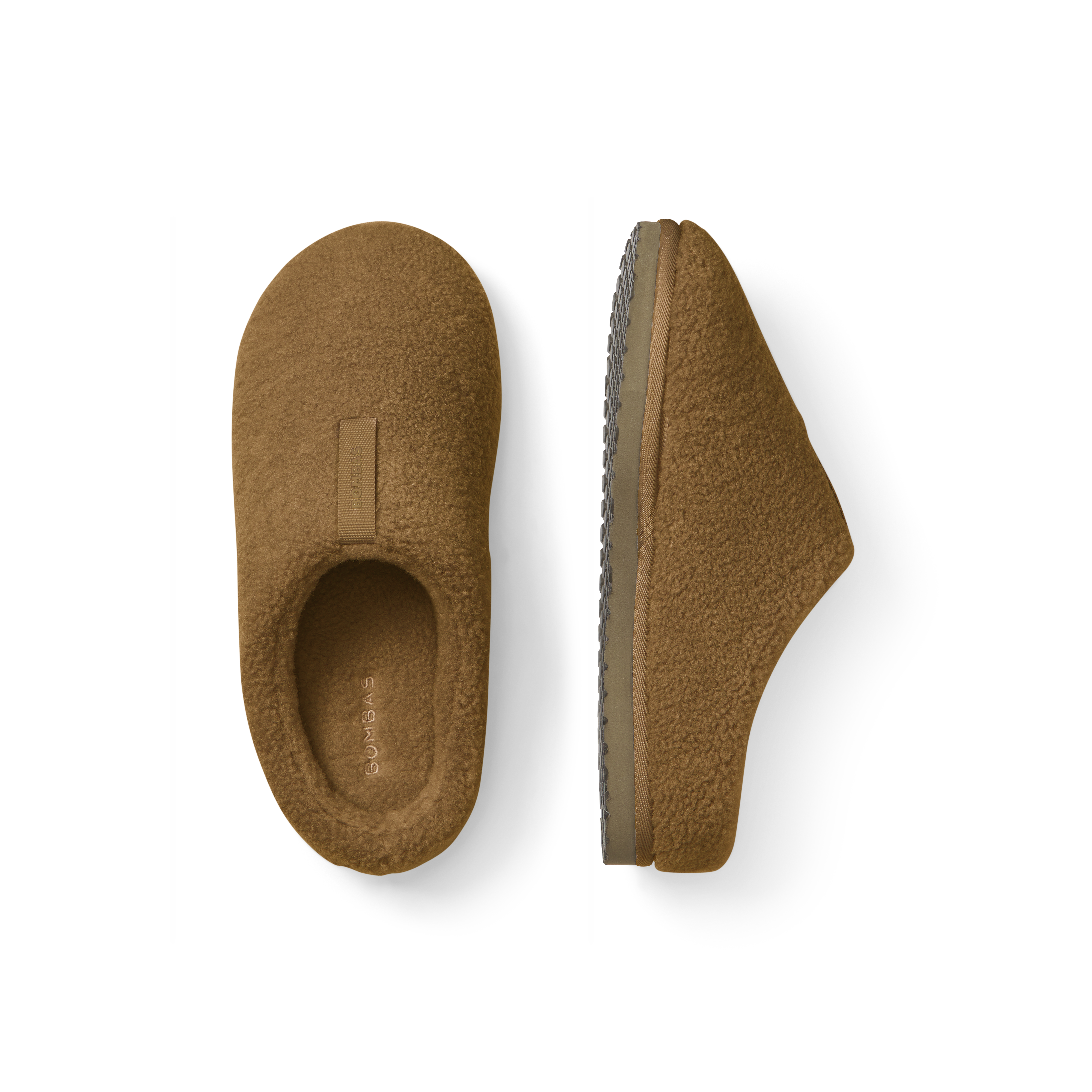 Bombas Sunday Plush Slipper In Brown