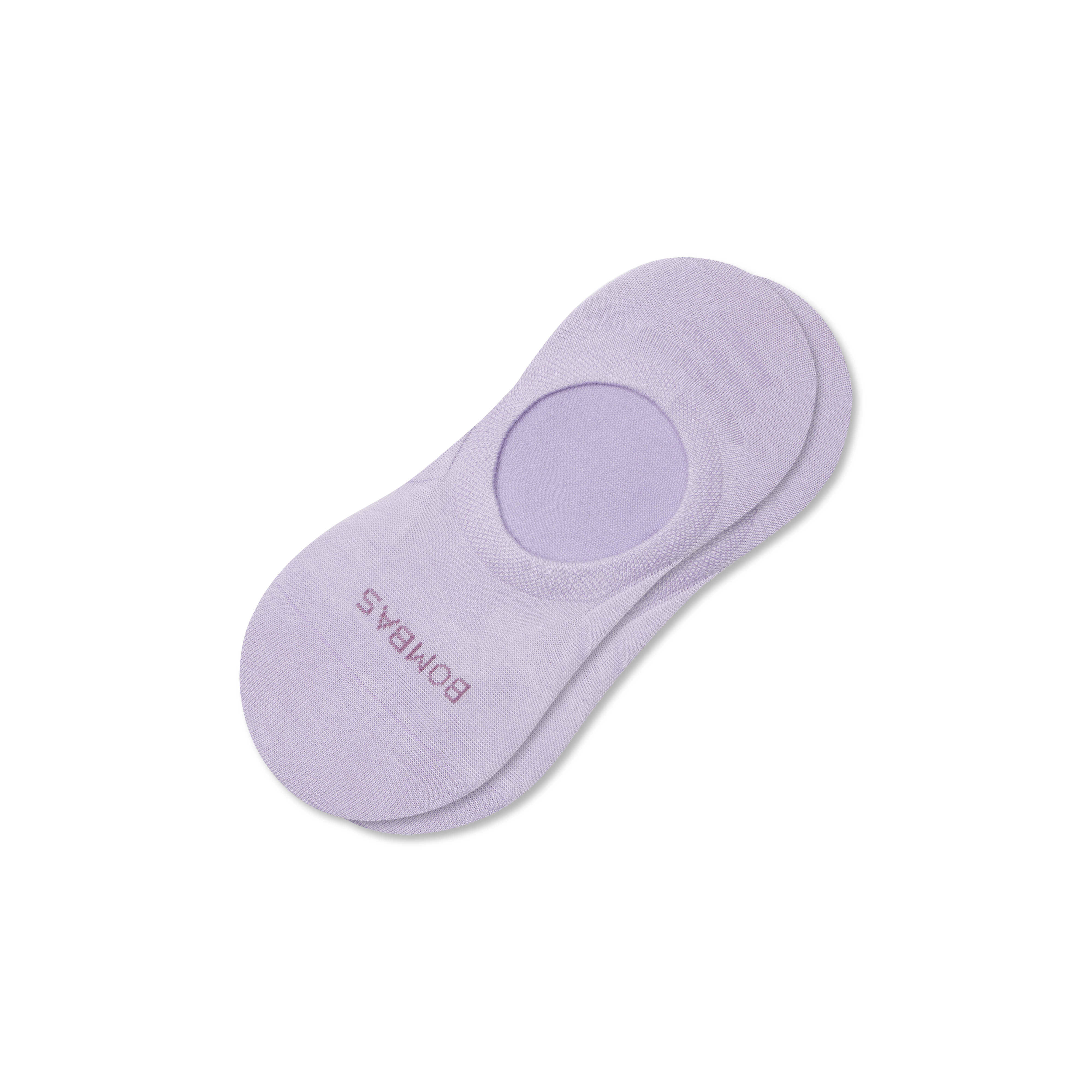 Bombas Lightweight No Show Socks In Pastel Lavender