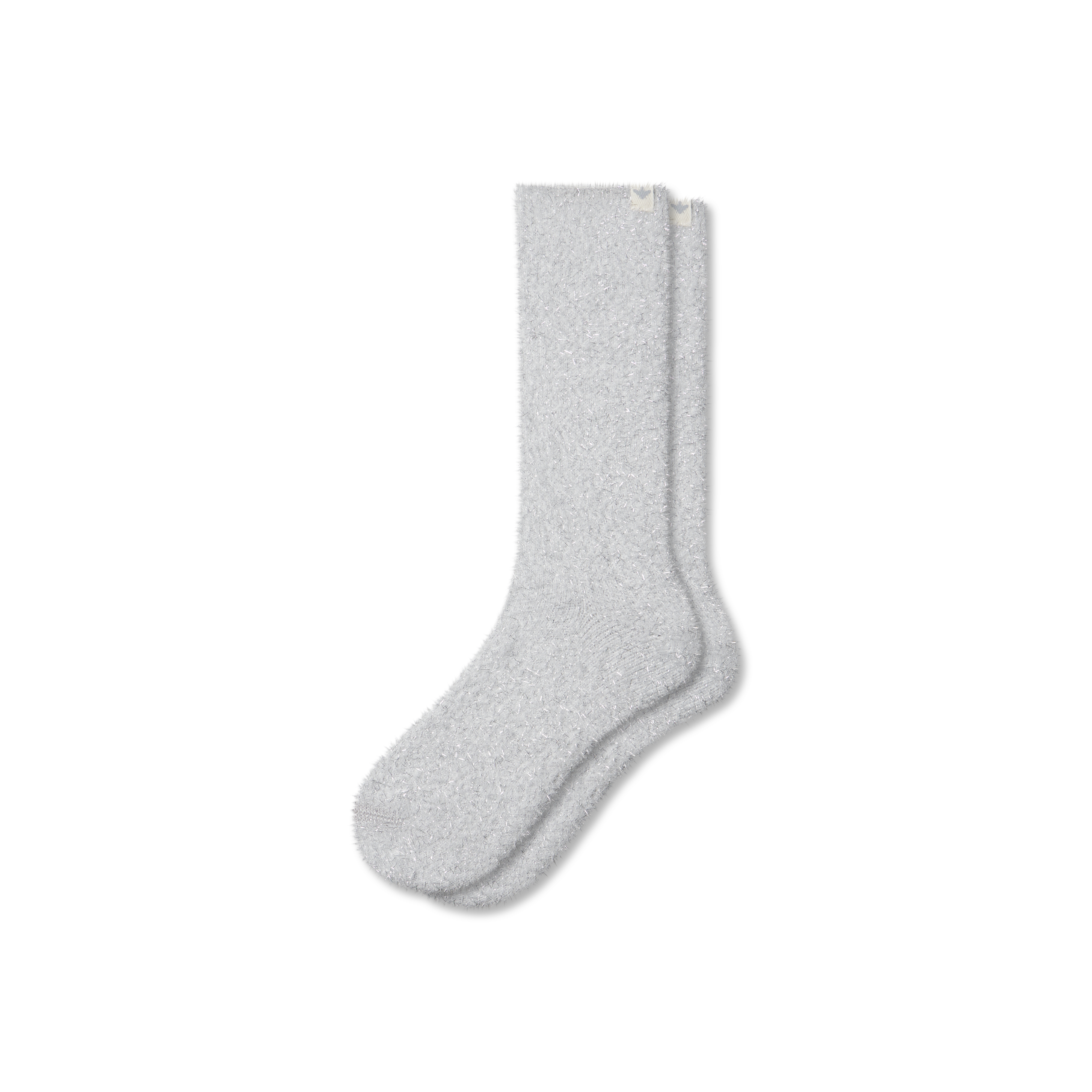 Bombas Fuzzy Socks In White