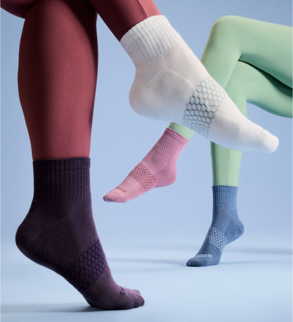 HEAD Unisexe Quart Chaussettes 35-38 39-42 43-46 Hommes Femmes Coton