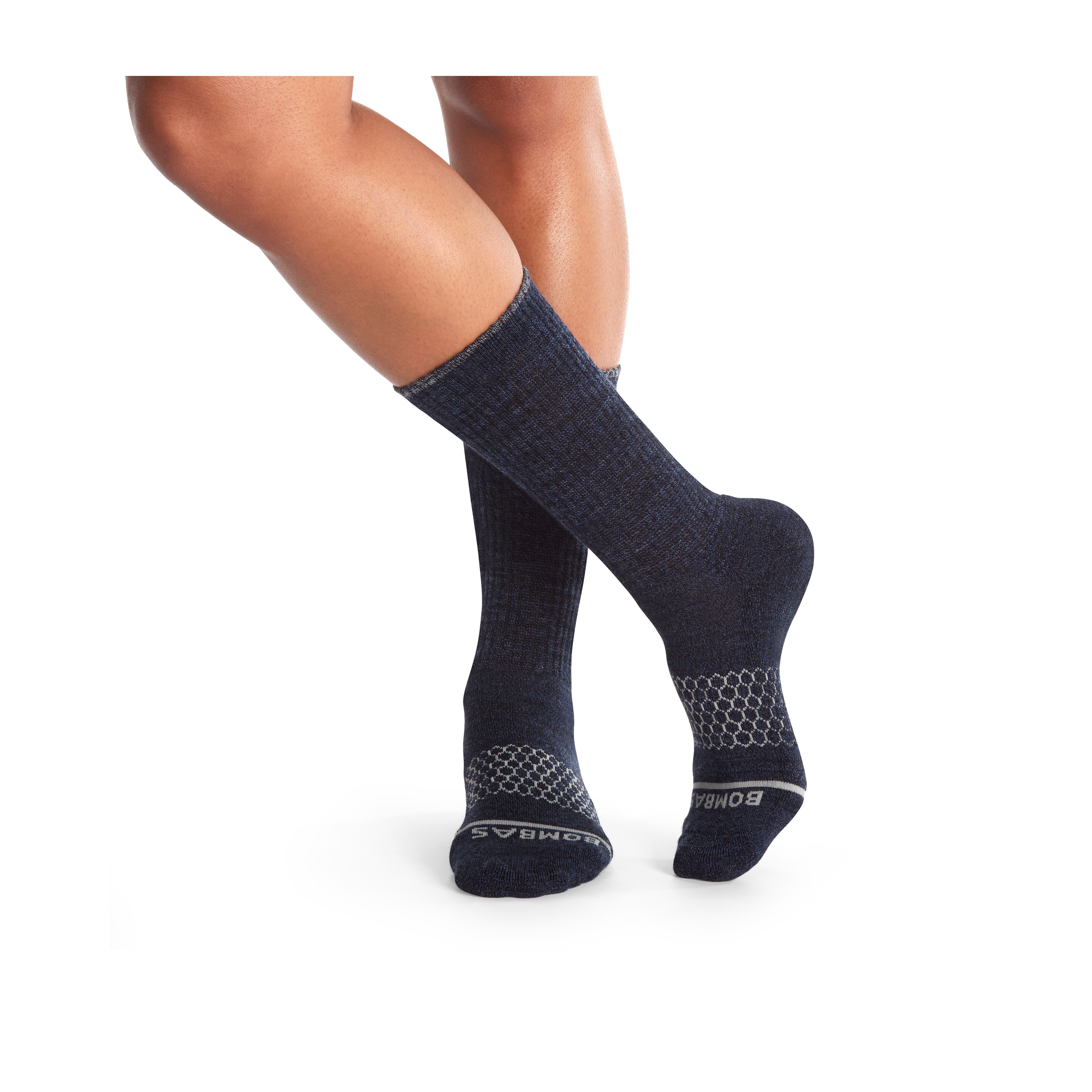 Bombas, Accessories, Womens Bombas Grip Calf Socks Perfect Condition Size  Med