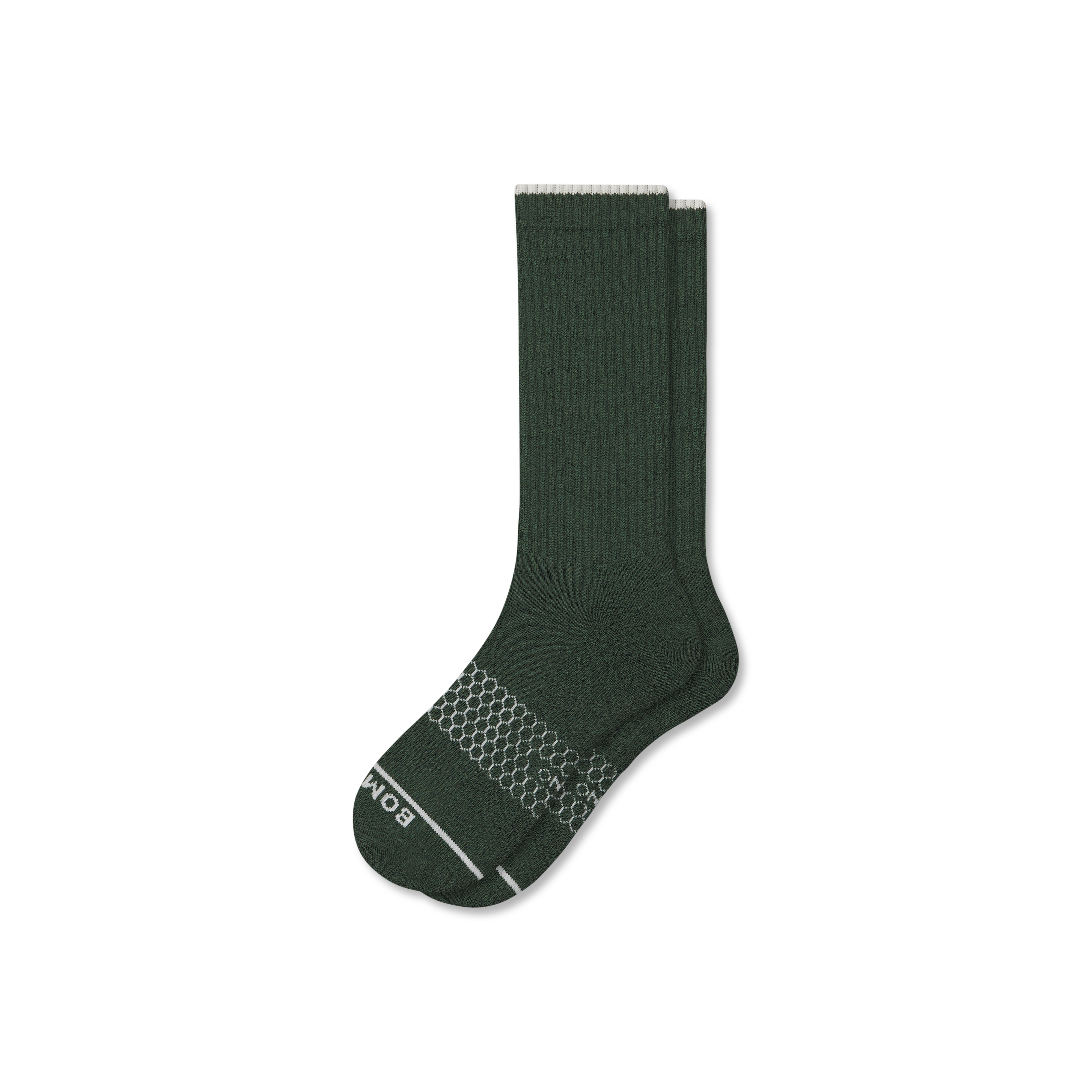 Bombas Merino Wool Blend Calf Socks In Brown