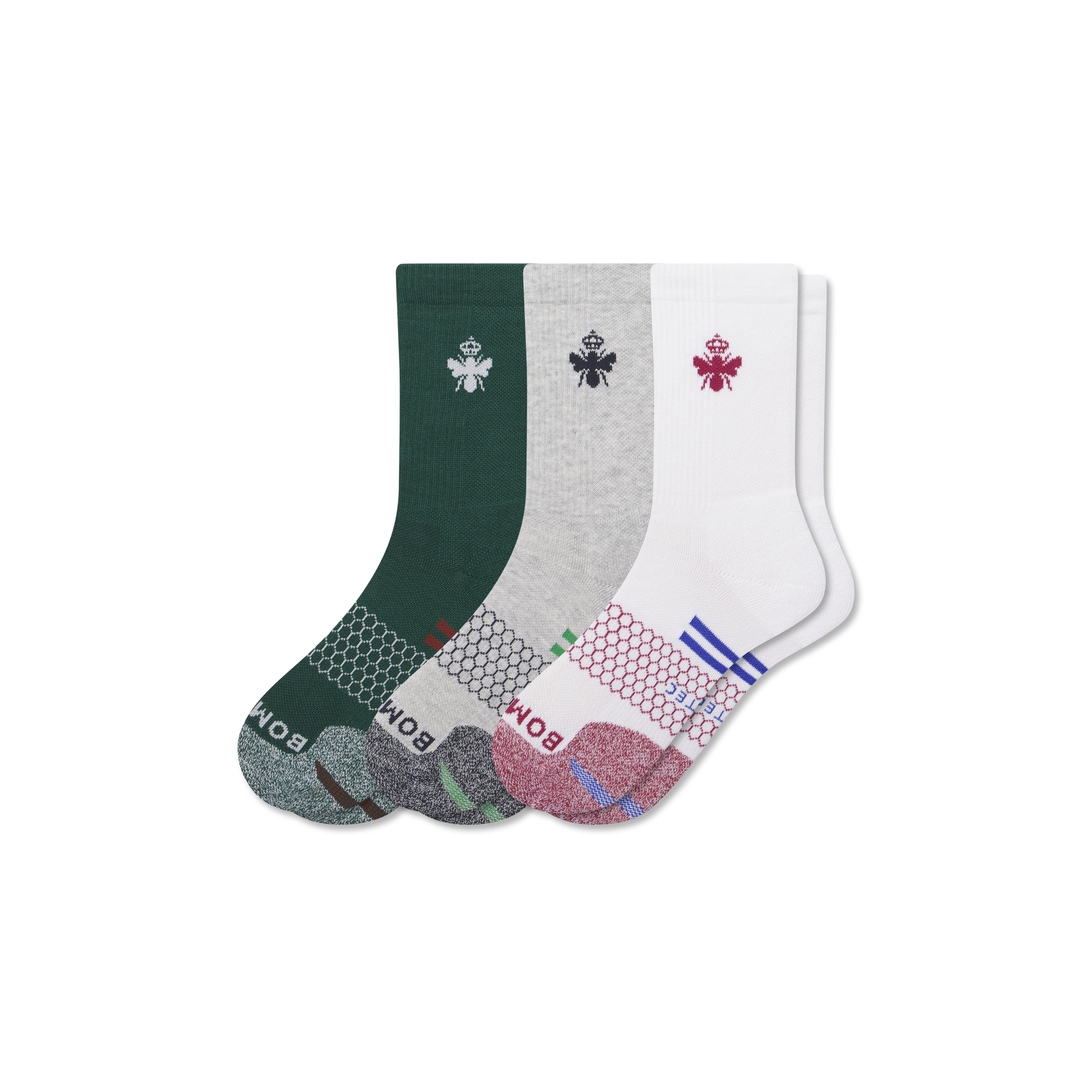 Bombas All-purpose Performance Calf Sock 3-pack