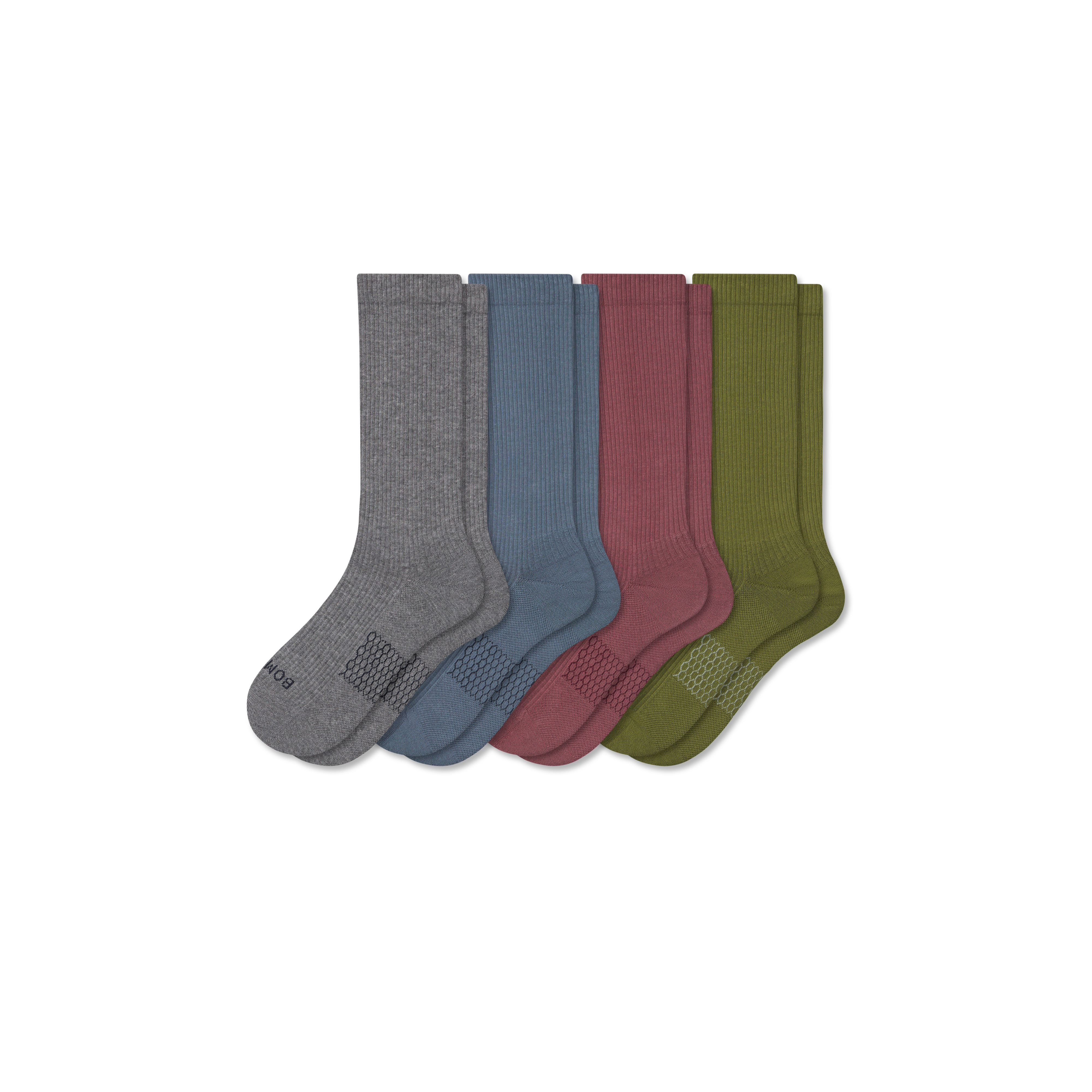 Men's Modern Rib Calf Sock 4-Pack