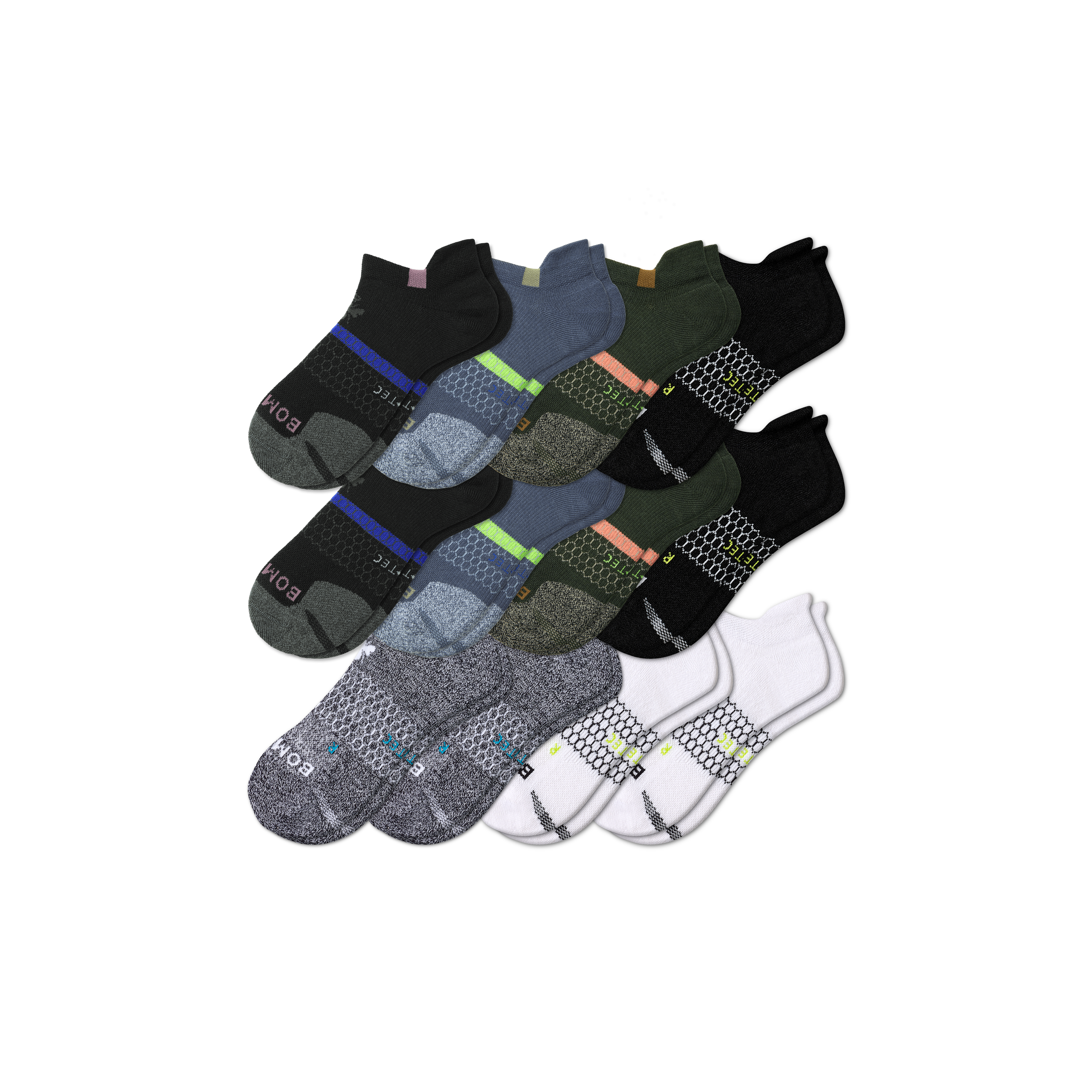 Women's All-Purpose Performance Ankle Sock 3-Pack - Bombas