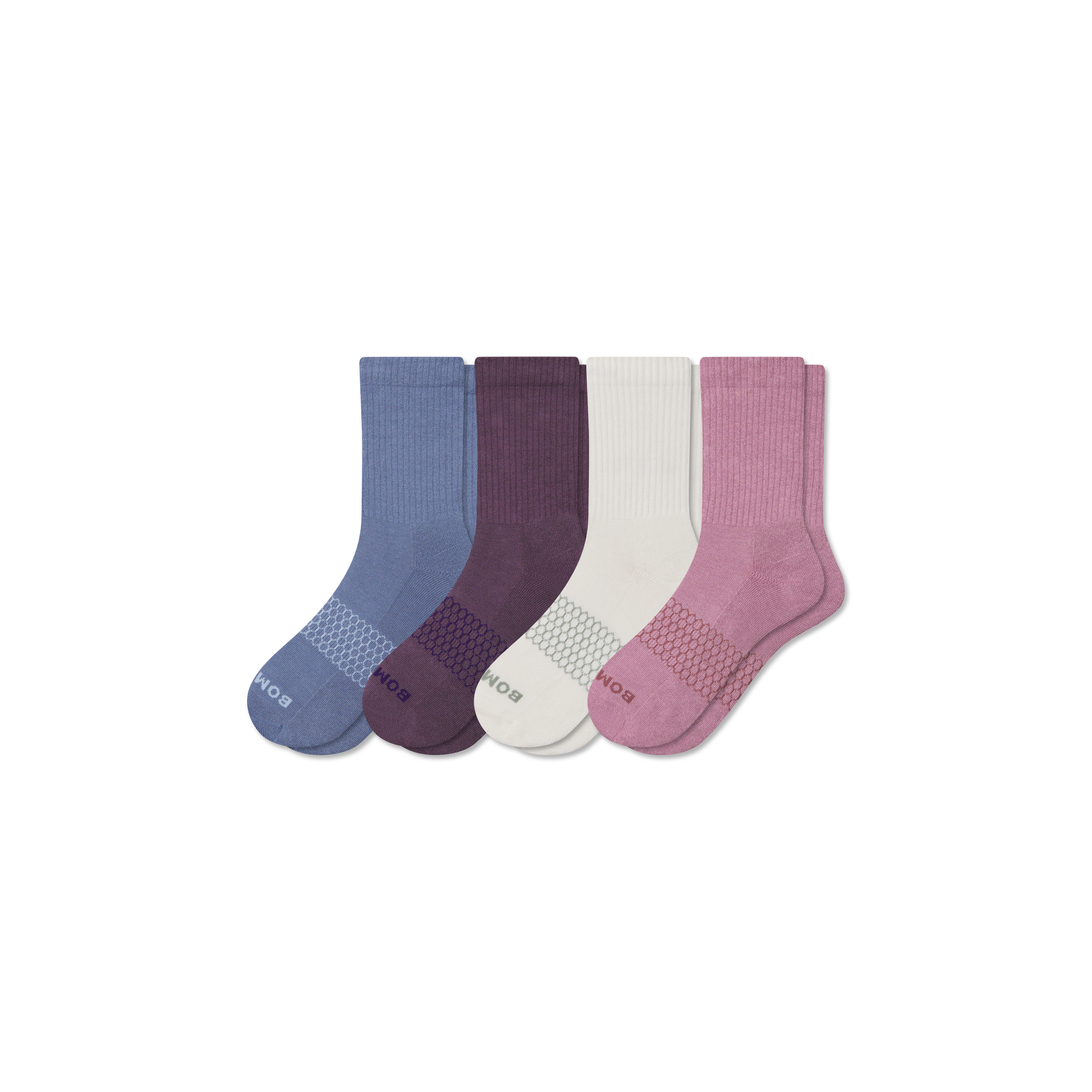 Women's Solids Half Calf Sock 4-Pack