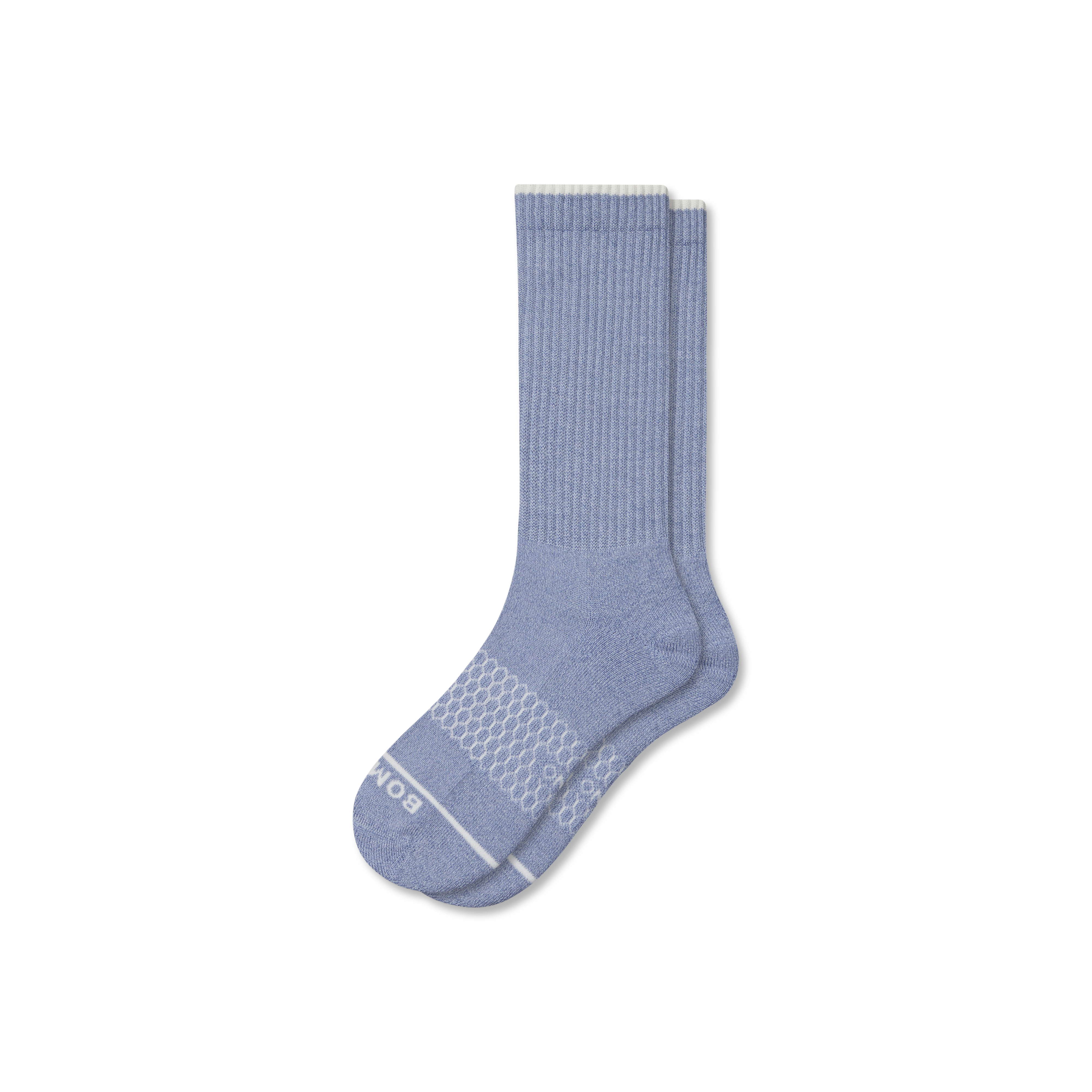Bombas Merino Wool Blend Calf Socks In Gray