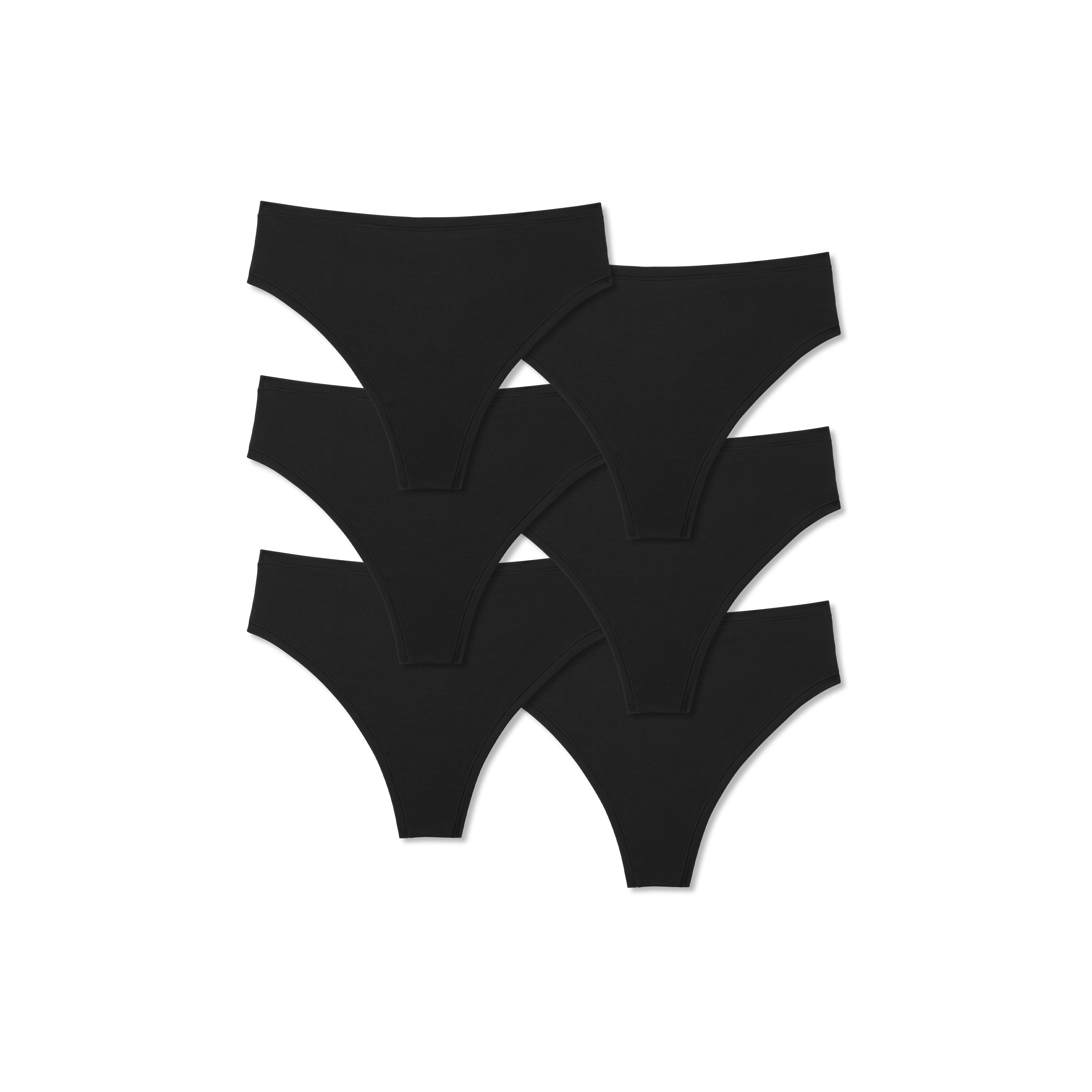 bombas Women's Super Soft Thong 6-Pack